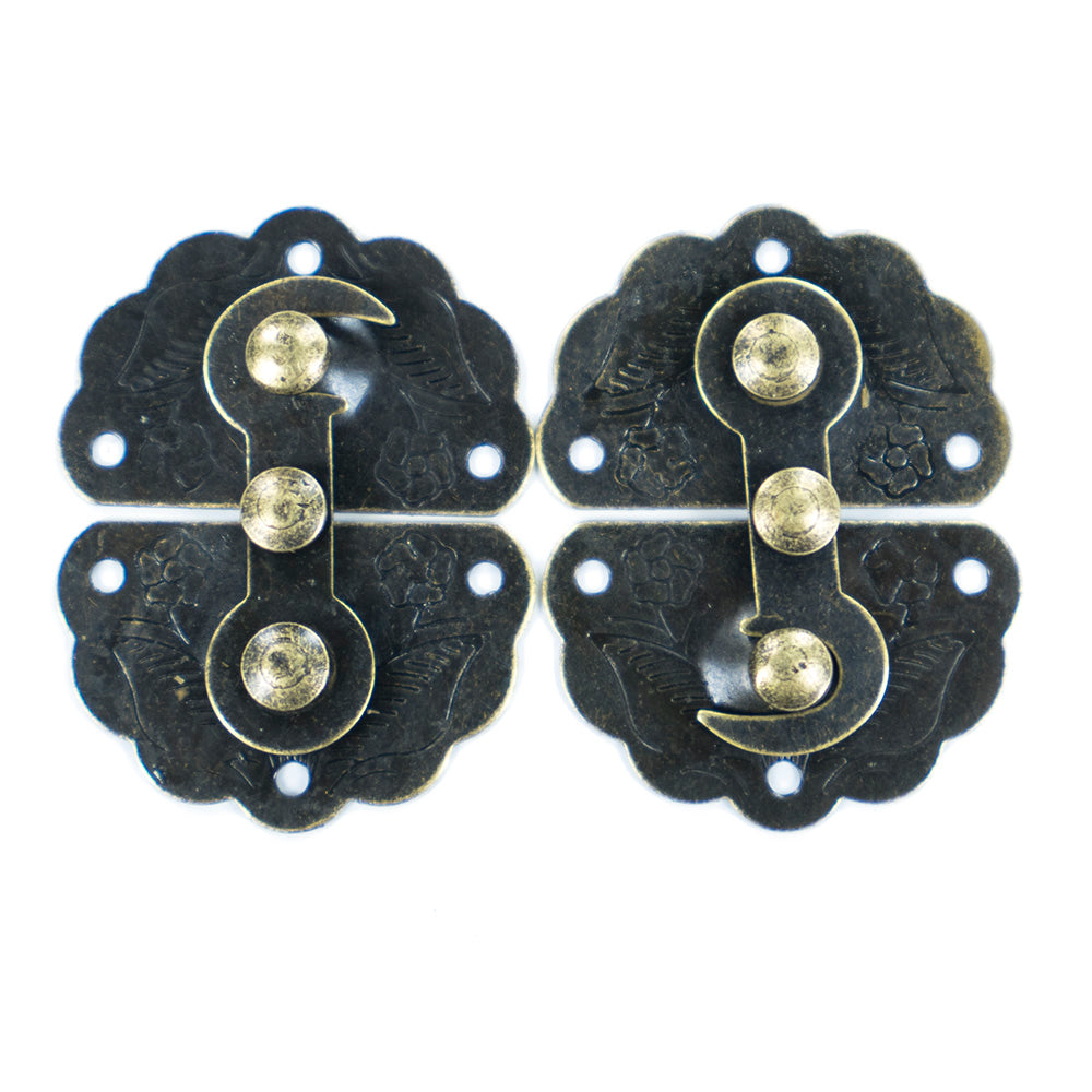 Chest Vintage Latch With Screw 4Pc Ib