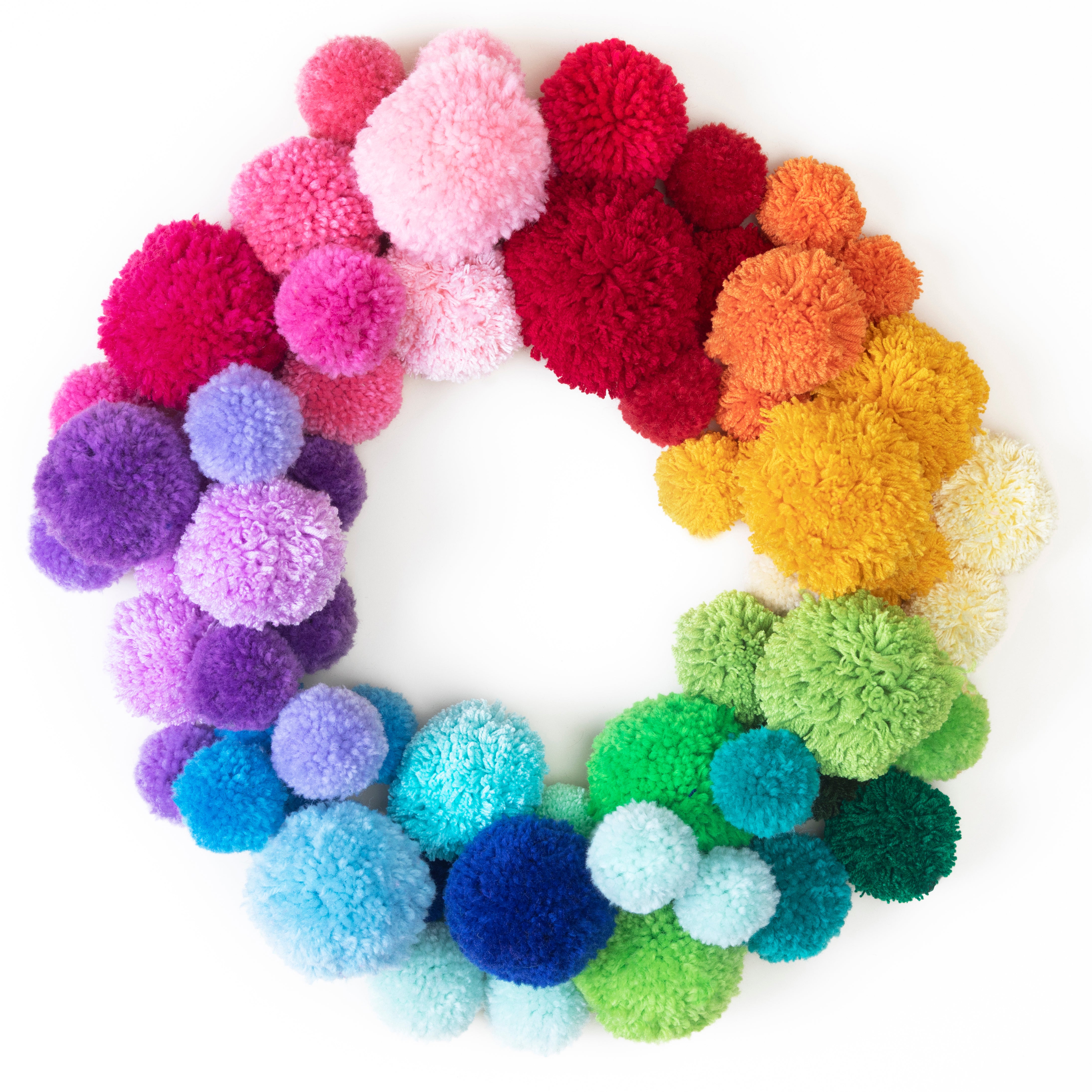 Multi Coloured Knitting Wool Yarn 4Ply 12Pcs In 1Pack Ib
