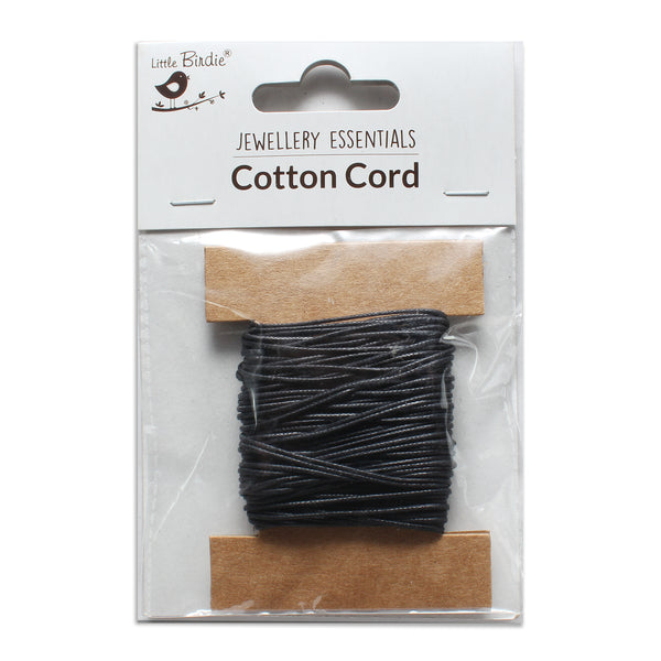 Black Waxed Cord, Hobby Lobby