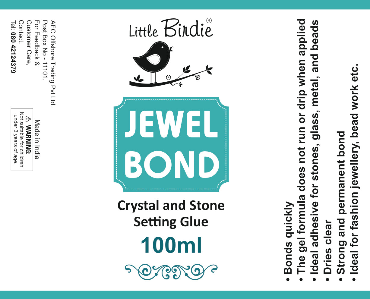 Jewel Bond Crystal And Stone Setting Glue 100Ml Bottle Lb