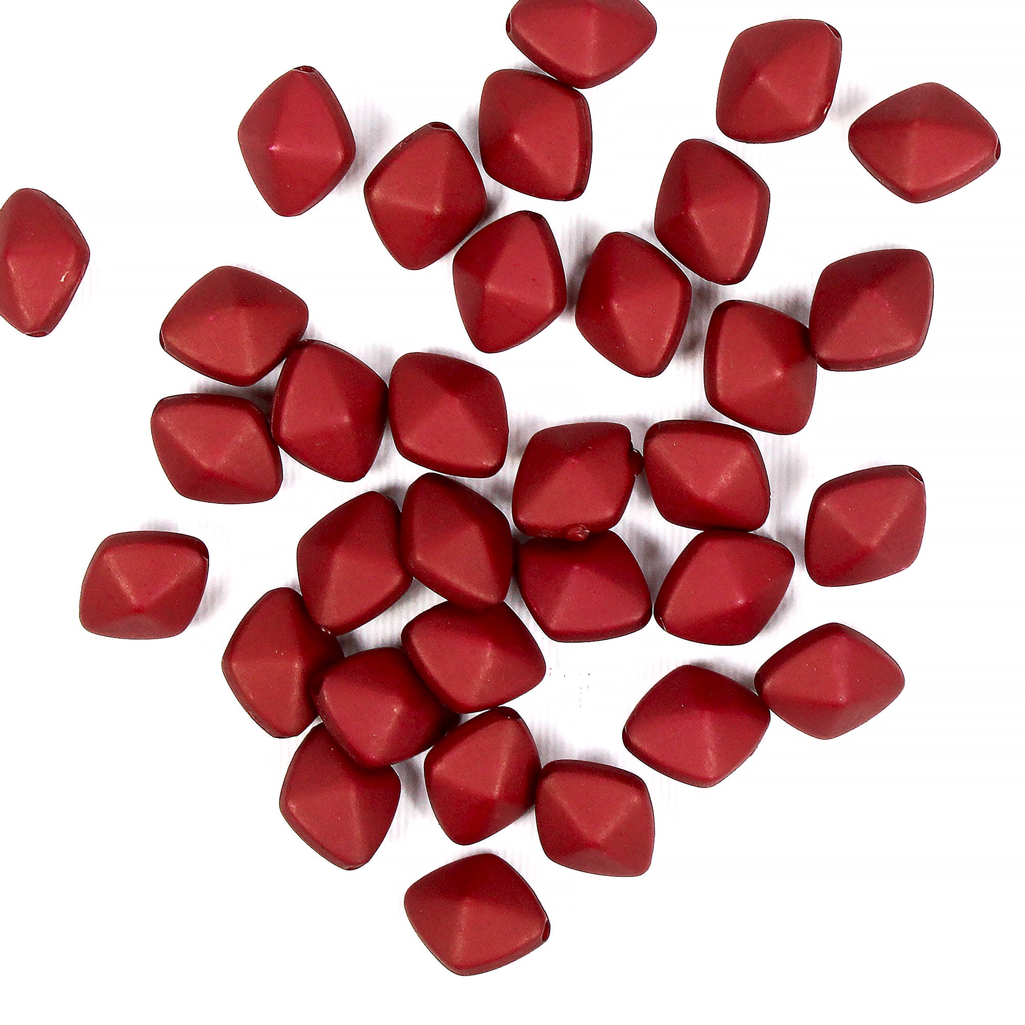Beads Ruby Red Marquise 16Mm X 13Mm 30G Pb Ib