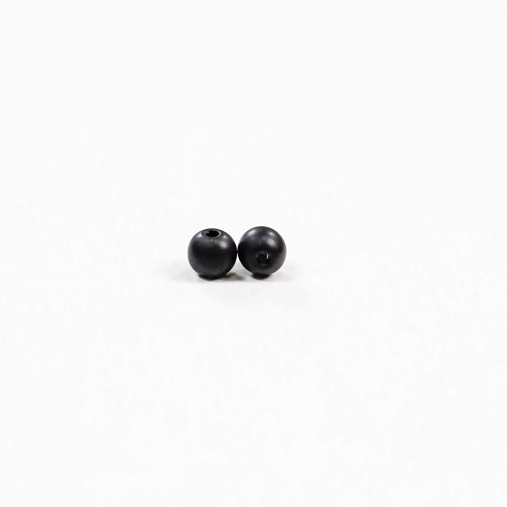 Beads Muted Black Round 4Mm X 4Mm 30G Pb Ib