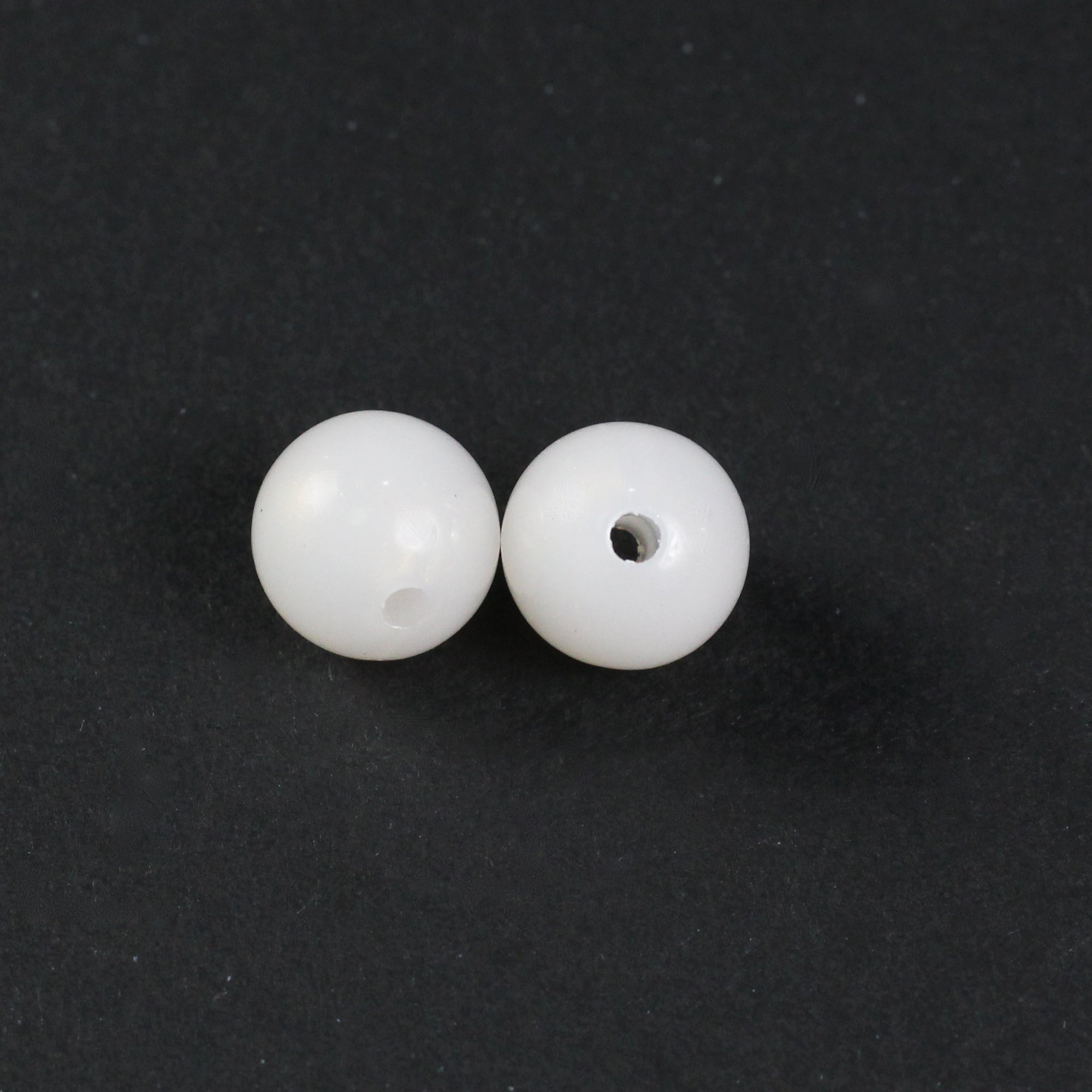 Beads Ivory White Round 5Mm X 5Mm 30G Pb Ib