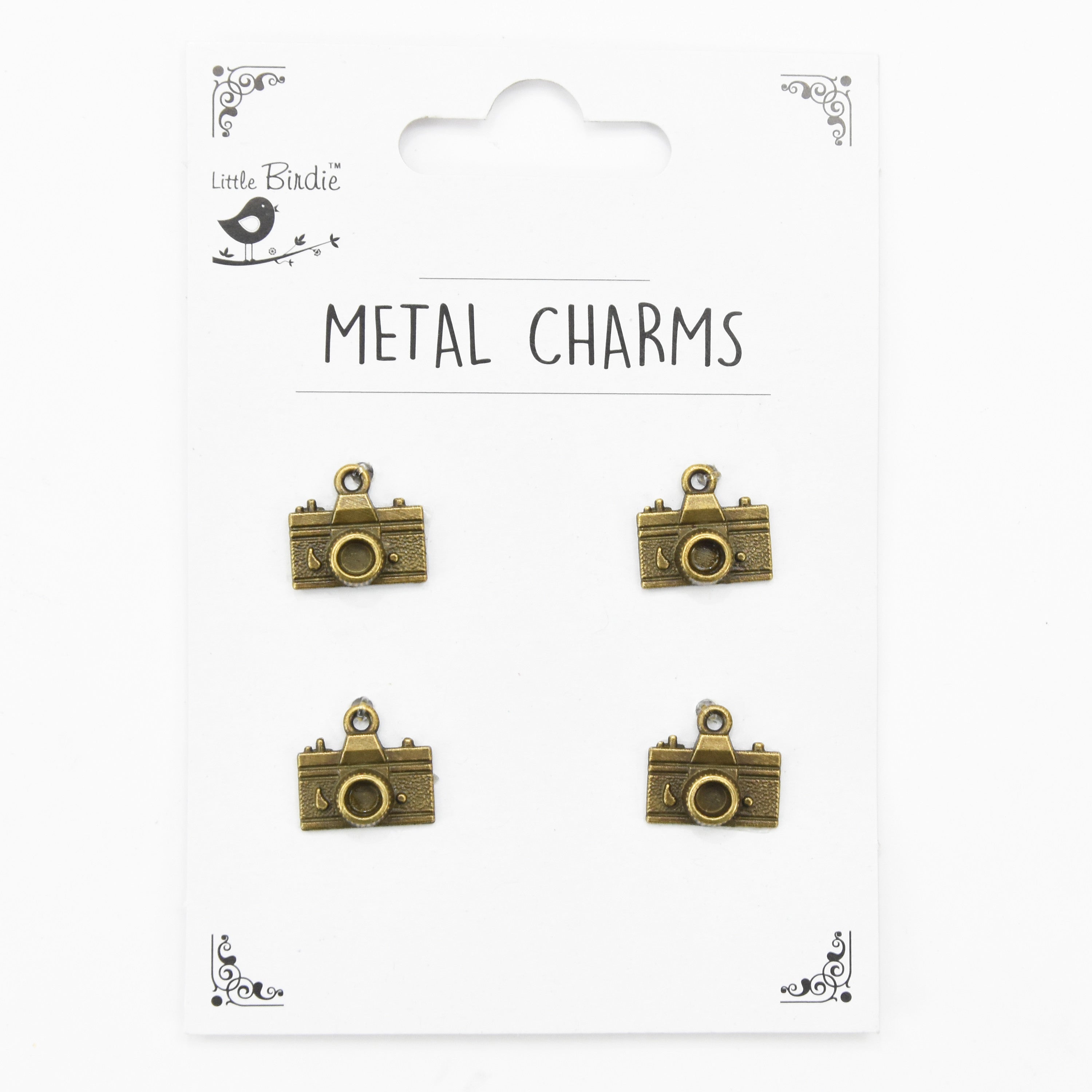 Metal Charms Perfect Clicks 4Pcs Pbci Ib