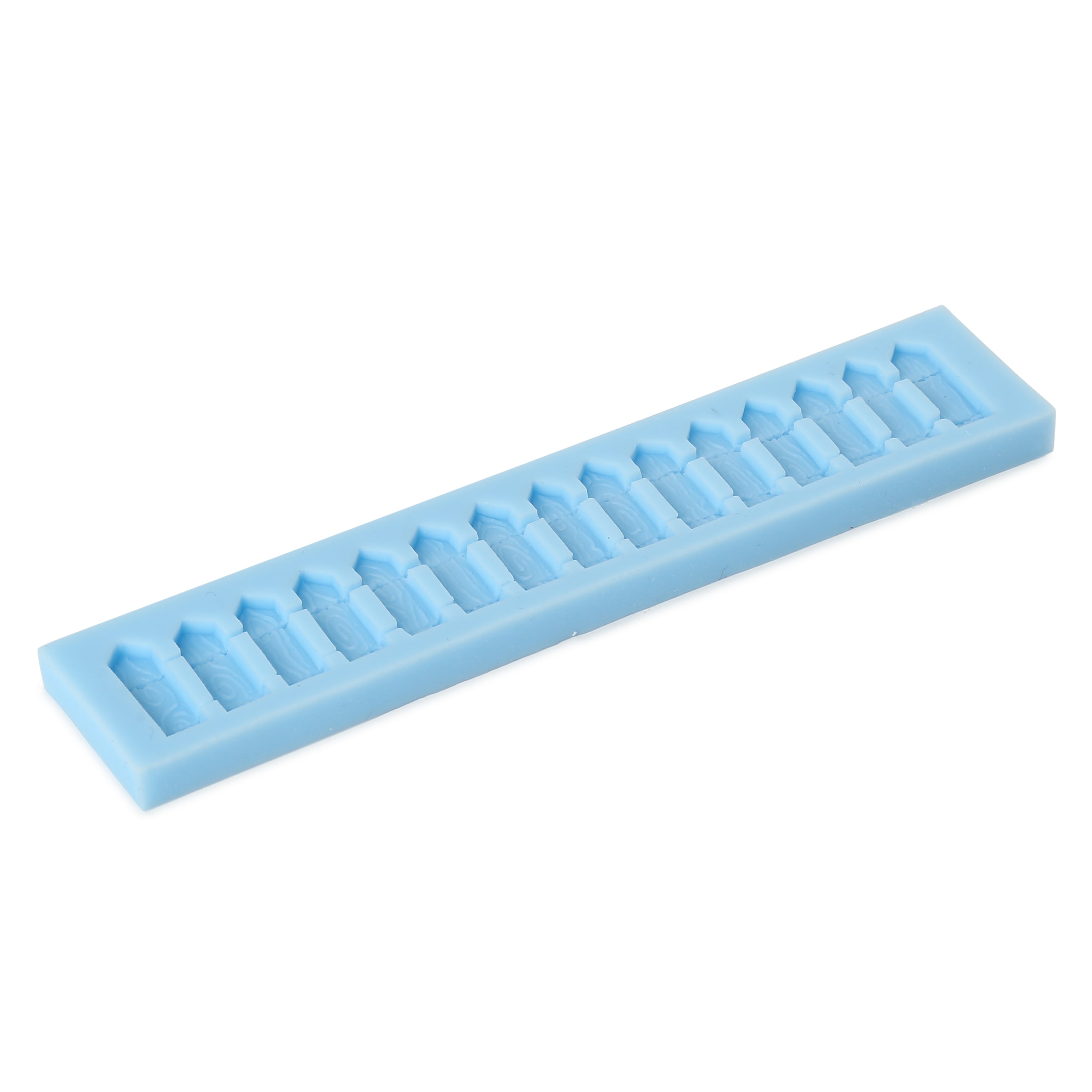 Silicone Mould Picket Fence 18cm X 3.7cm 9mm1pc