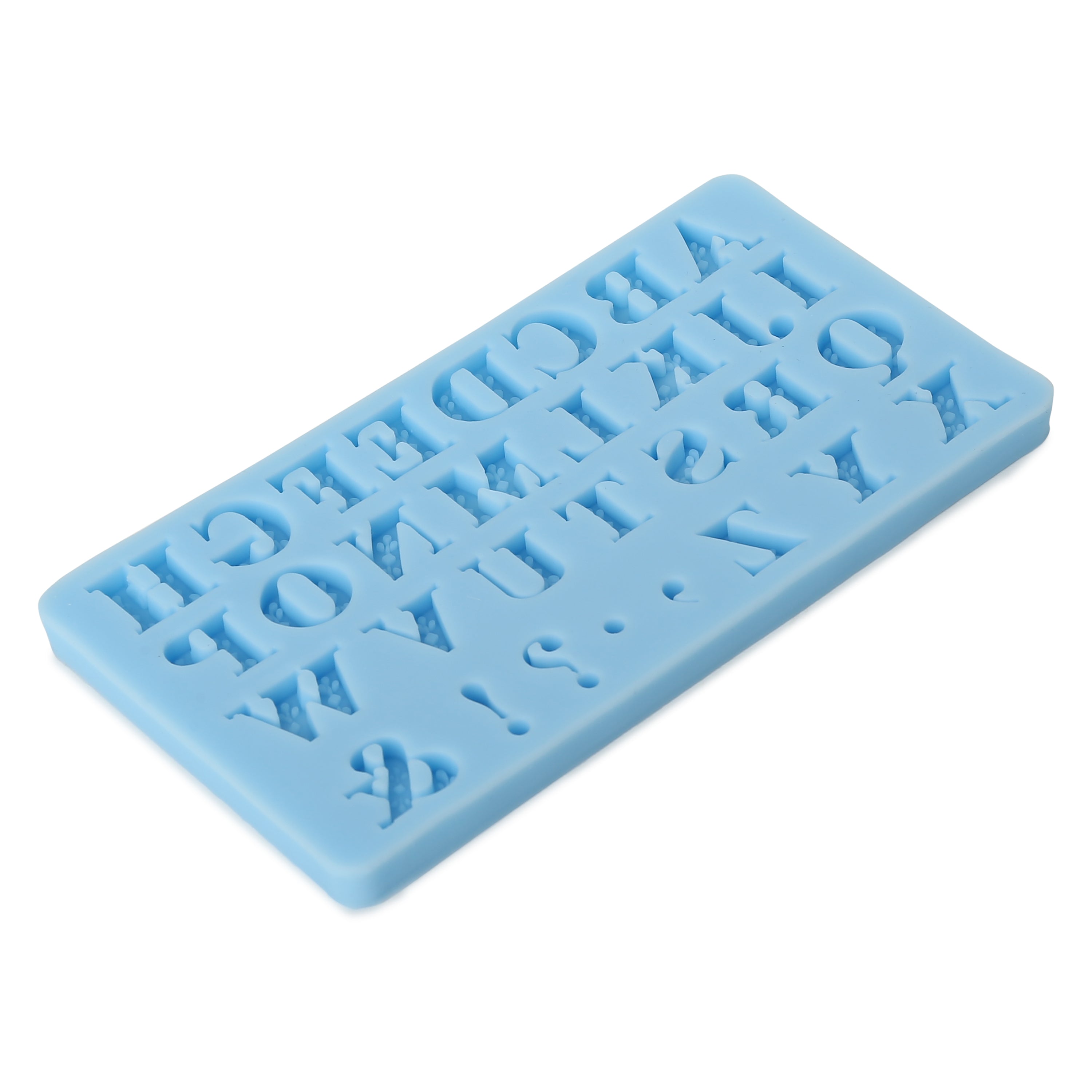 Silicone Mould Uppercase Alphabets 14.8cm X 8cm 9mm1pc
