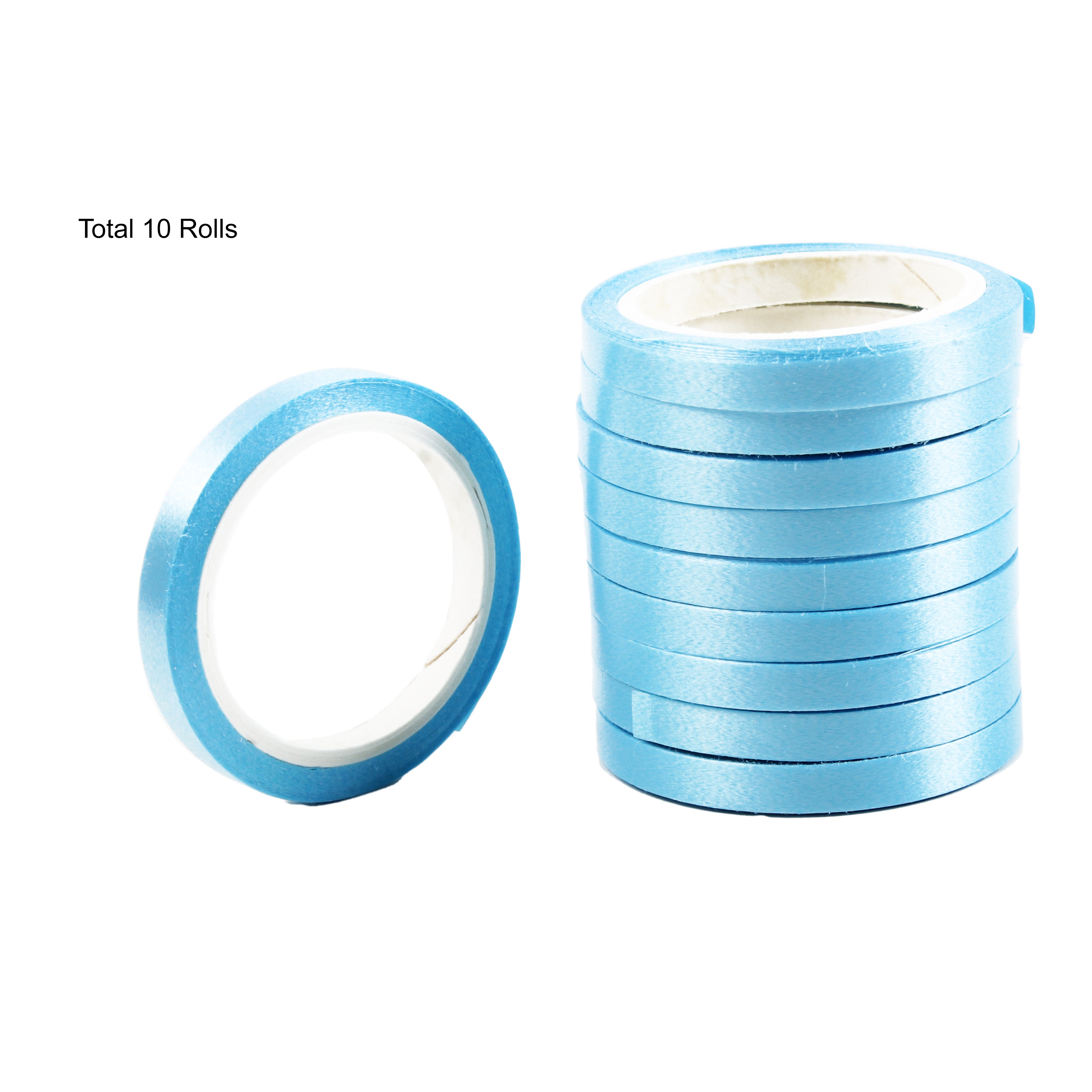 Curling Ribbon For Balloon Decoration 3mm X 3mtr Sky Blue 10pc