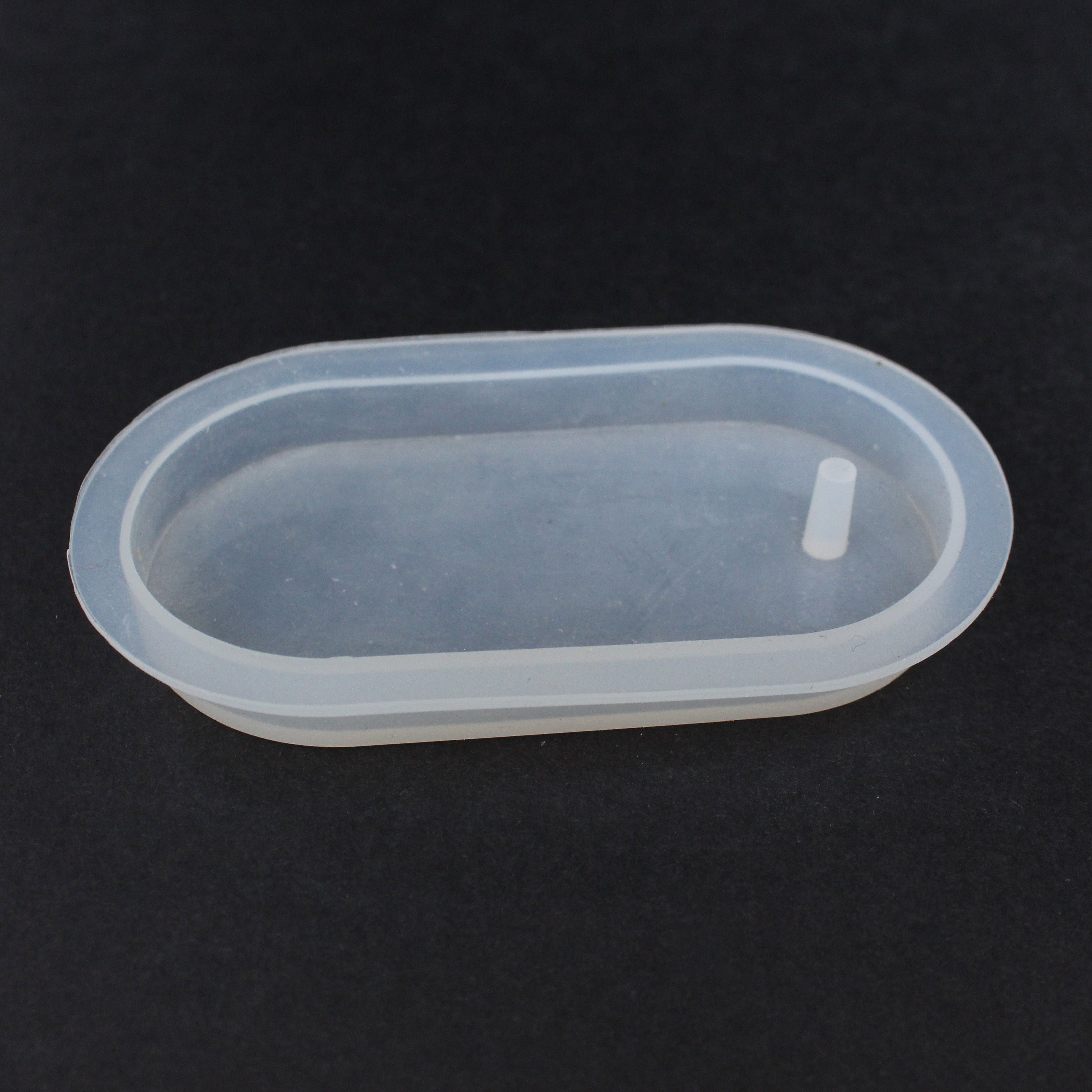 Resin Silicone Mould Oval Tub 8cm X 4cm 1pc
