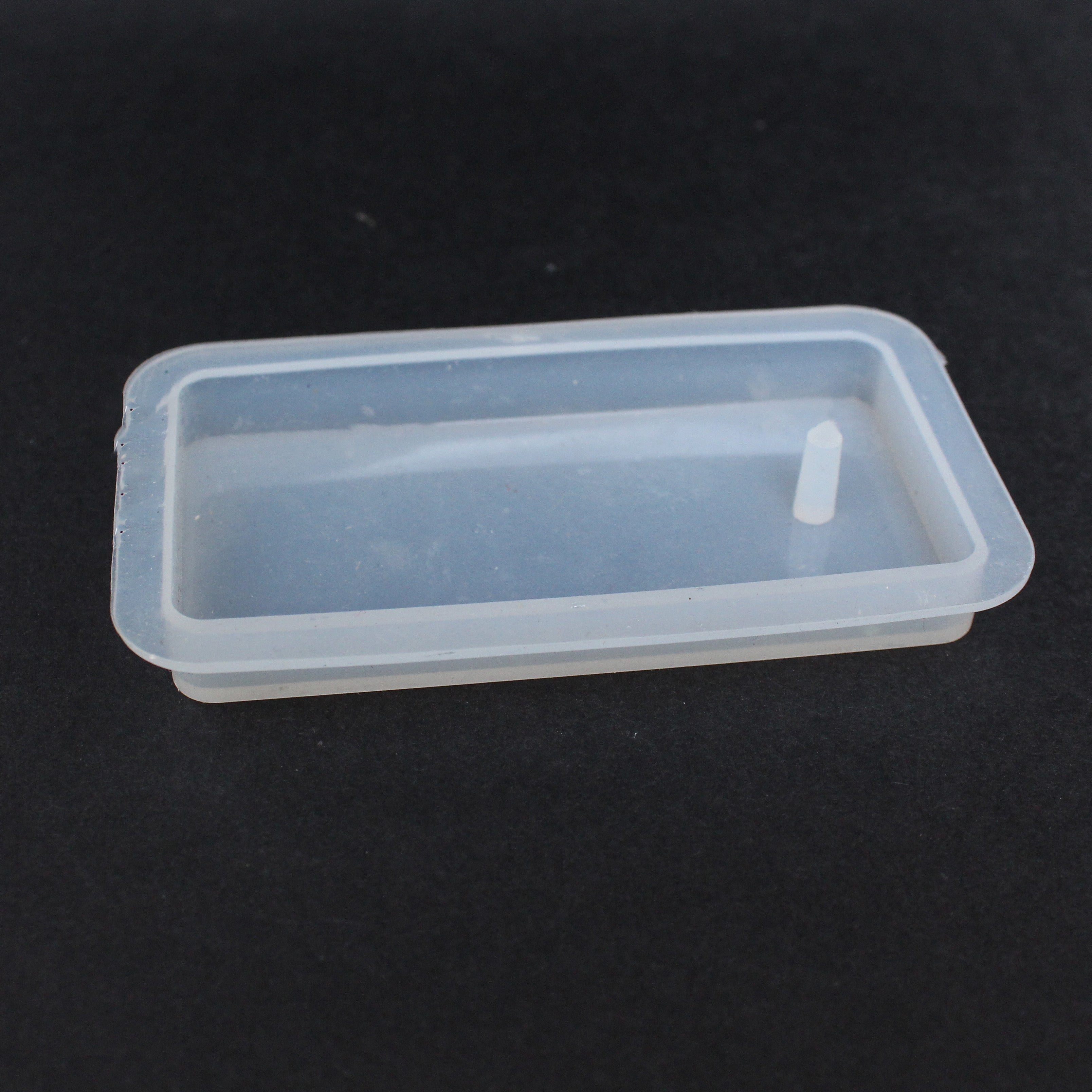 Resin Silicone Mould Rectangle 8cm X 4.5cm 1pc