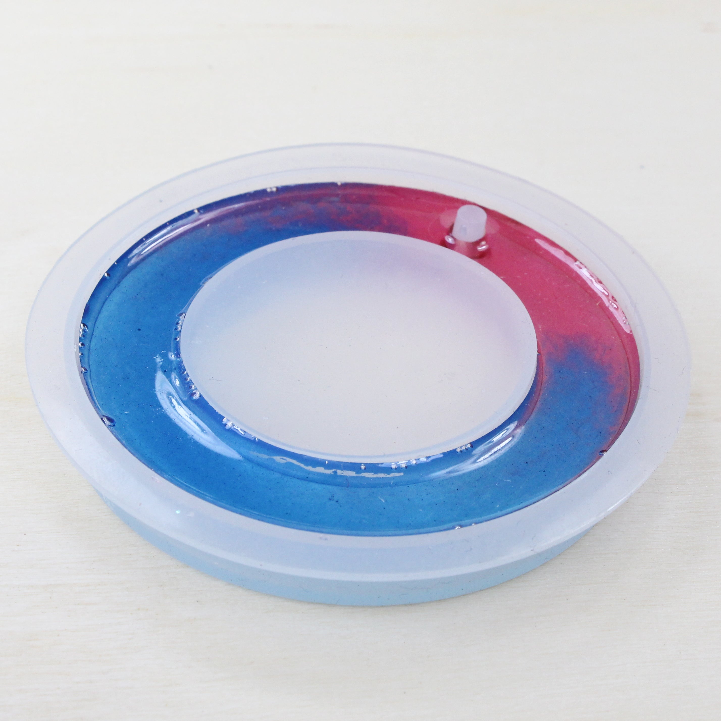 Resin Silicone Mould Ring 7cm X 7cm 1pc