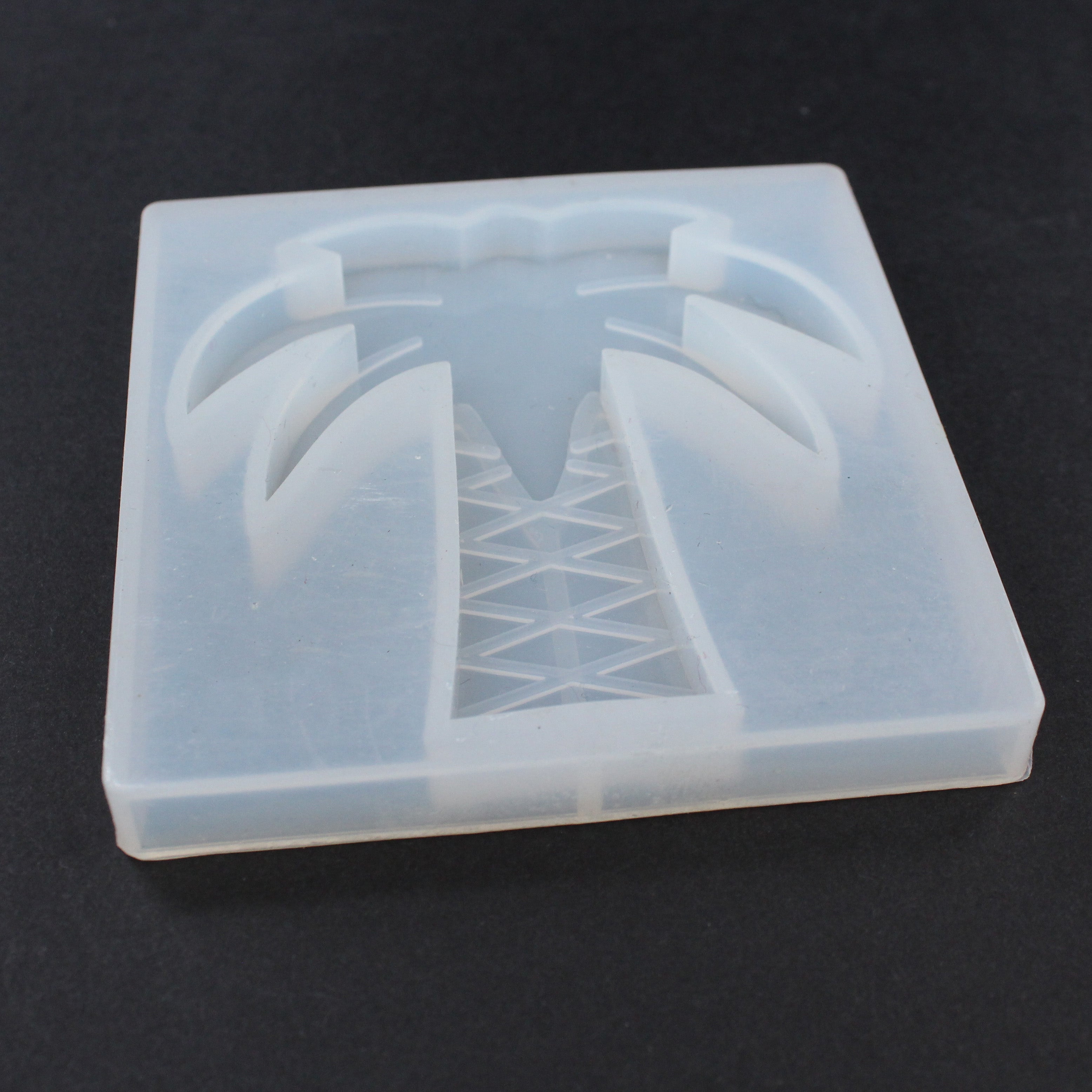 Resin Silicone Mould, 8.5x8cm - Palm Tree