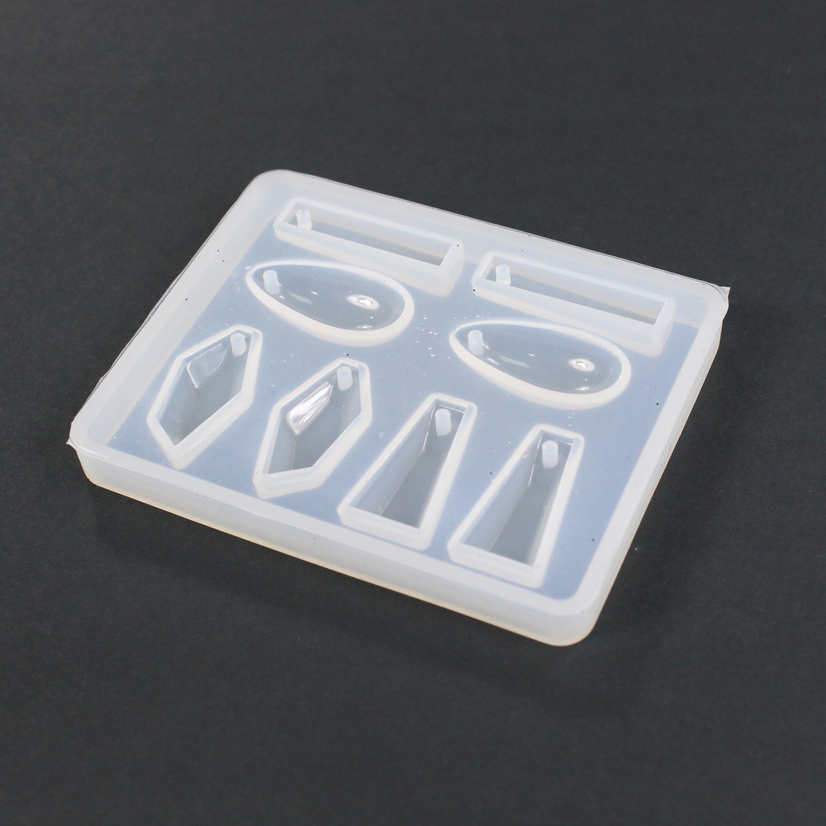 Diffuser Silicone Mould/Earring Pendant Mould 6.8X5.3X0.5Cm 1Pc Ib