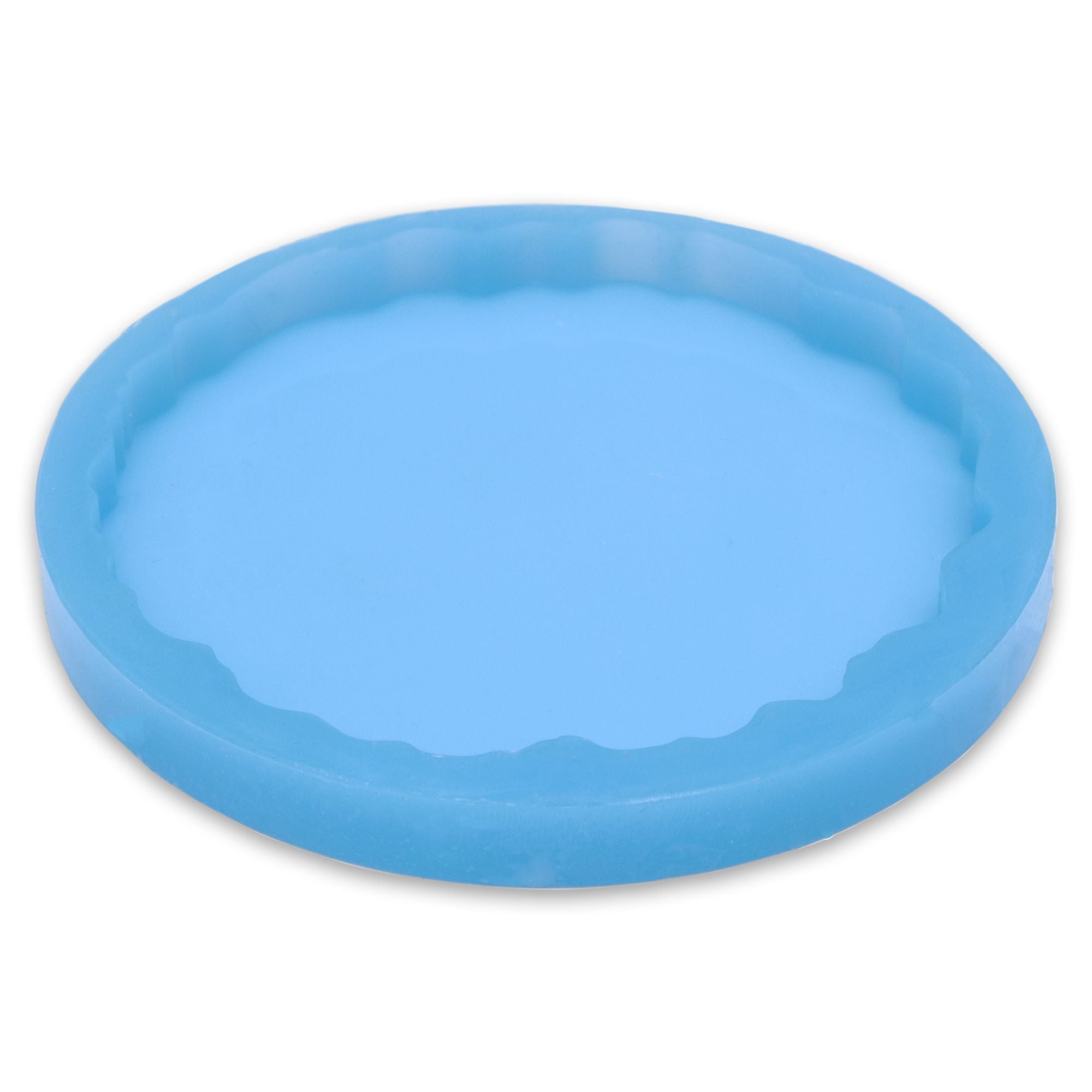 Silicone Mould Scalloped Round 5 Inch D-5.84Mm 1Pc Ib