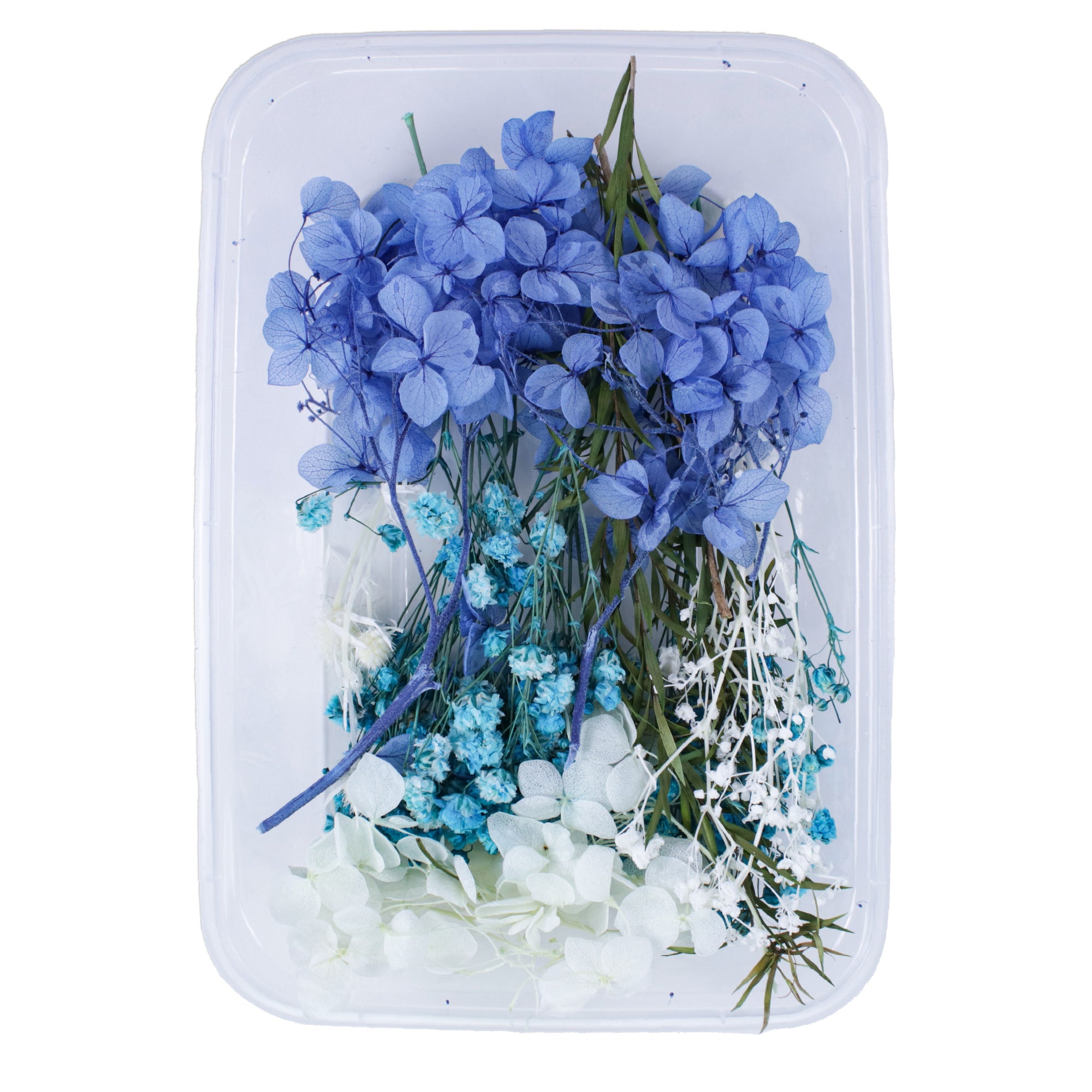 Resin Art Natural Dried Flowers Auqa Ice Blossoms 1 Box Ib