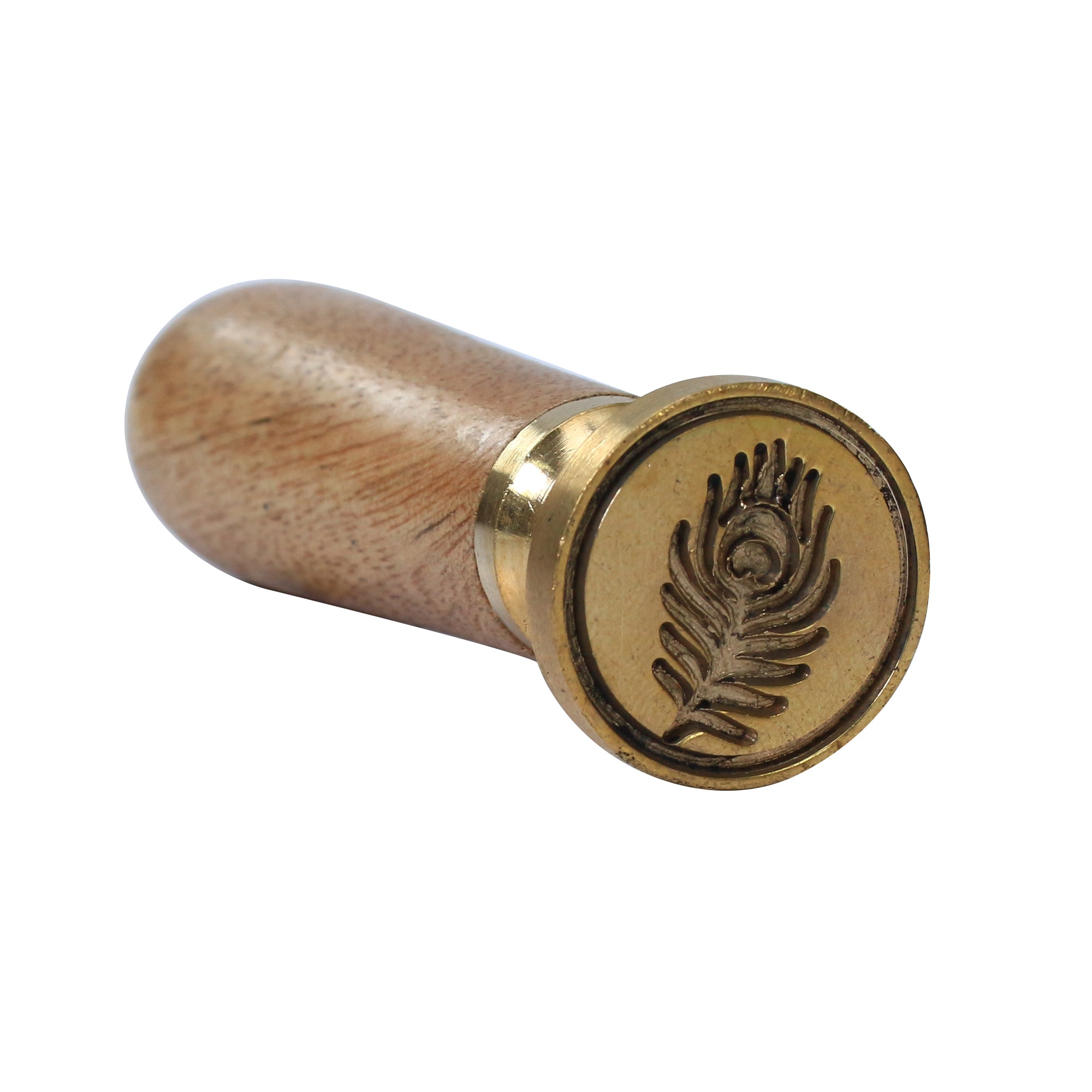 Sealing Wax Stamp - Peacock Feather