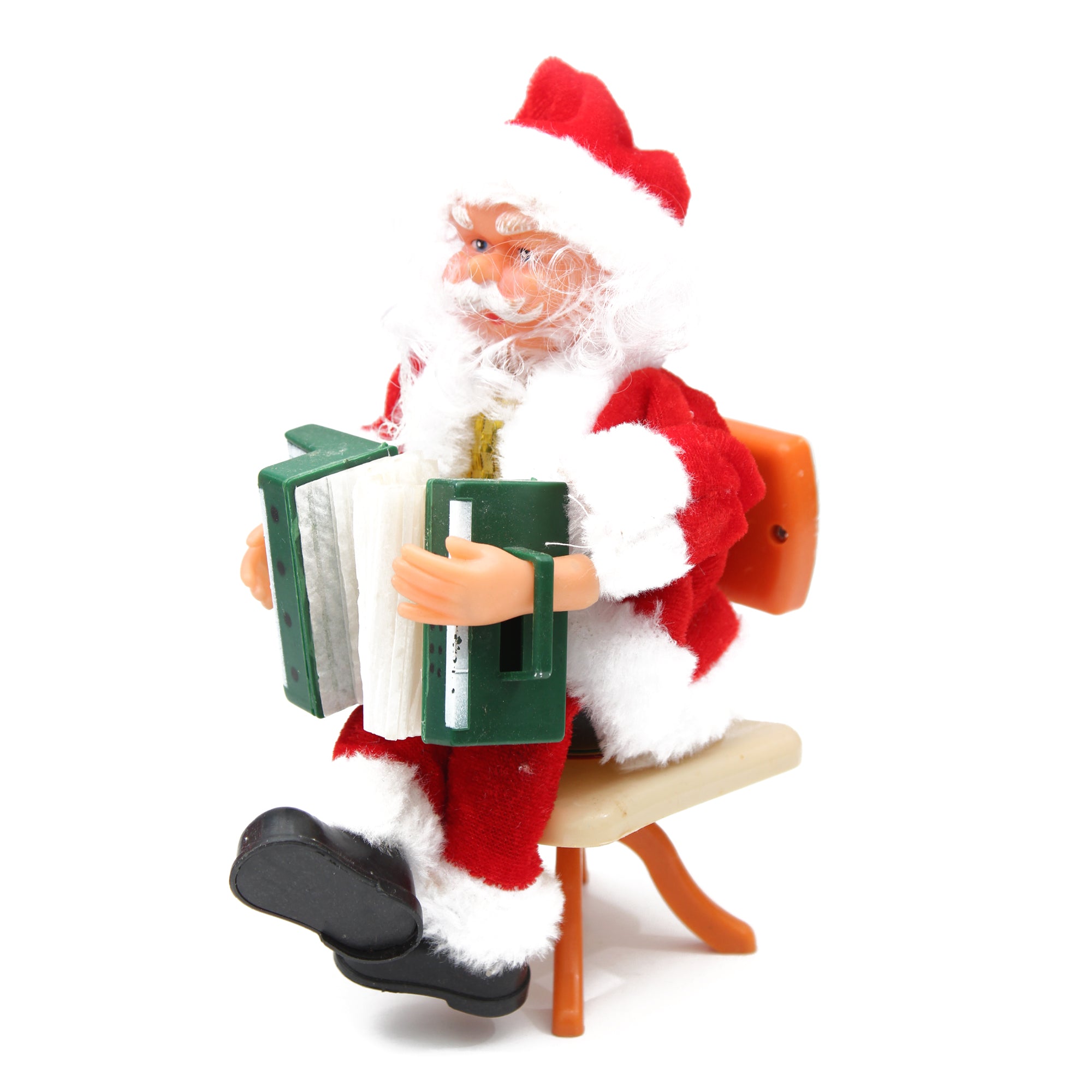 X-Mas Sitting Santa 220X110X110Mm 1Pc
