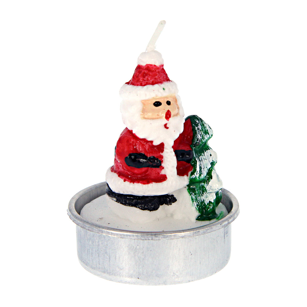 Christmas Candle- Santa Claus