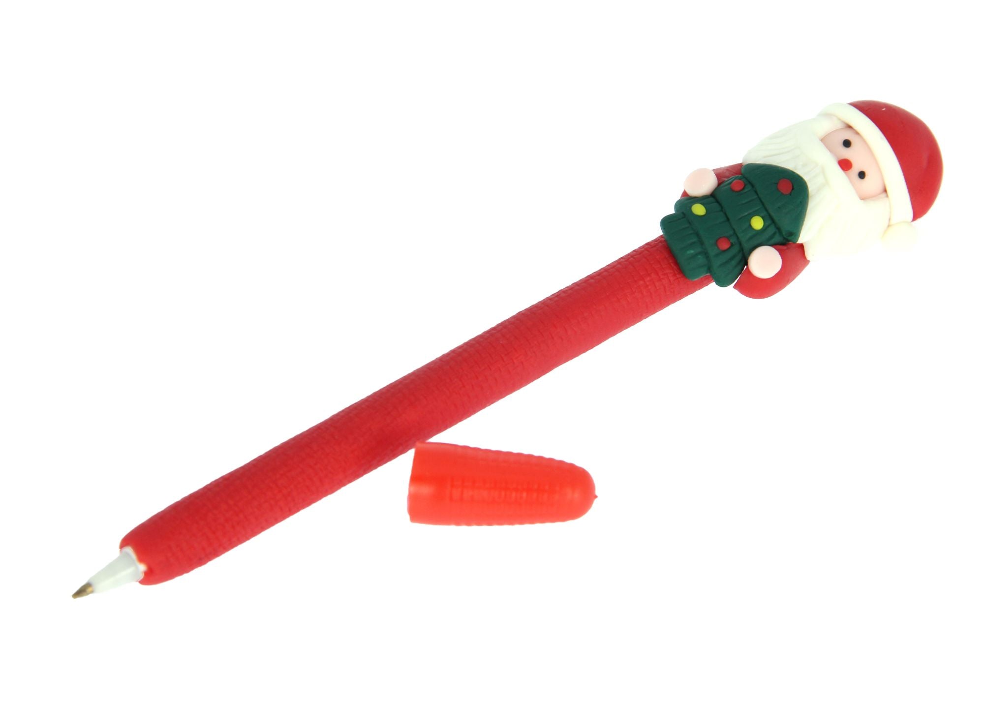 Christmas Santa Pen - 16Cm, 1 Pc