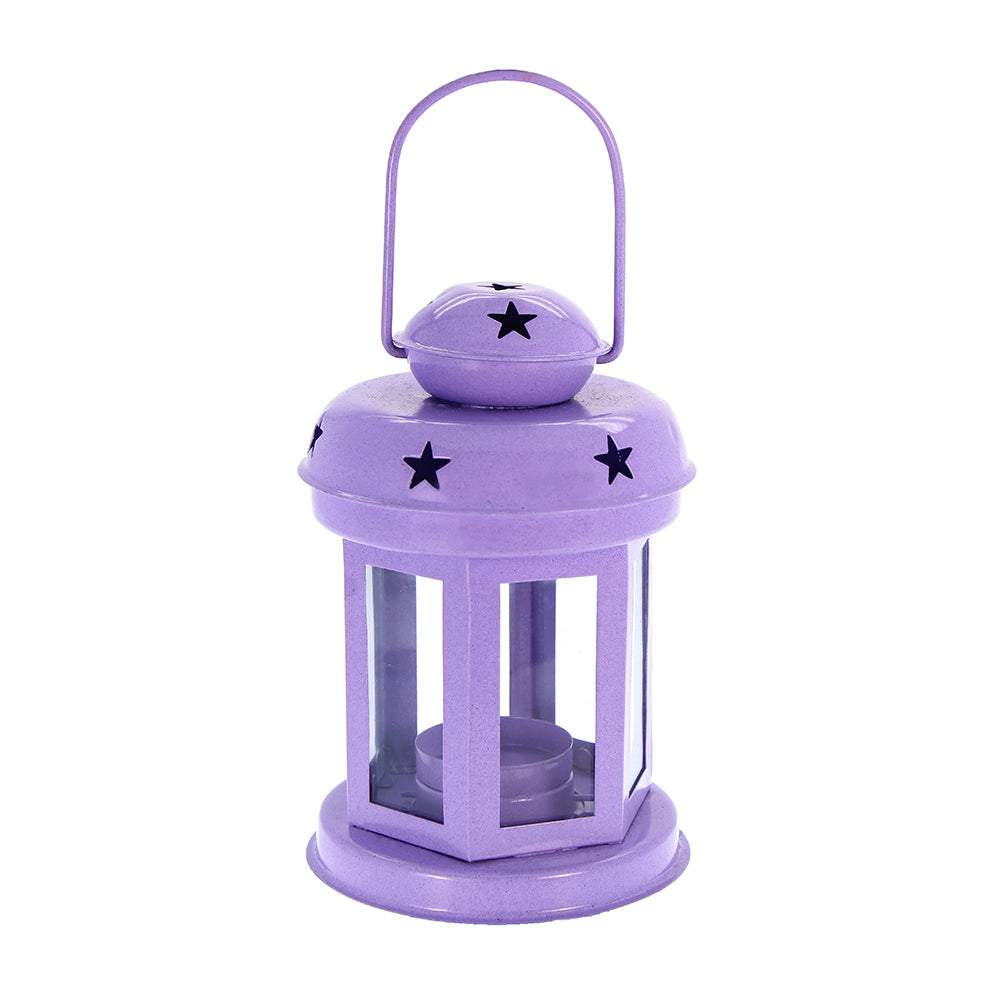 Diwali Metal Lantern -Purple