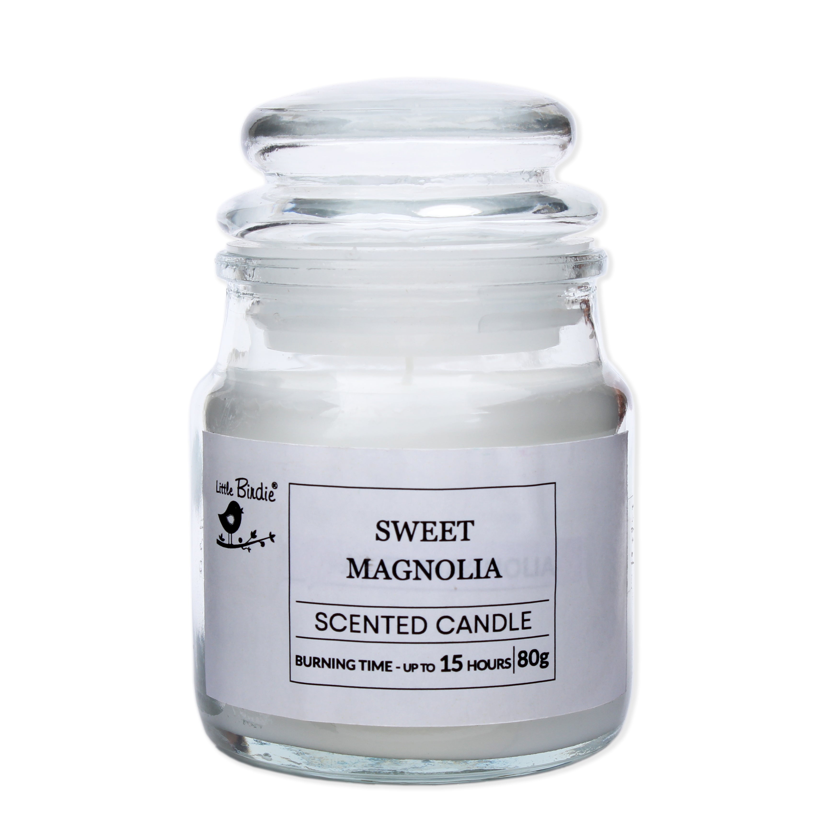Jar Candle Sweet Magnolia (12 To 15 Hr Burning Time) 80Grm 1Pc Box Lb