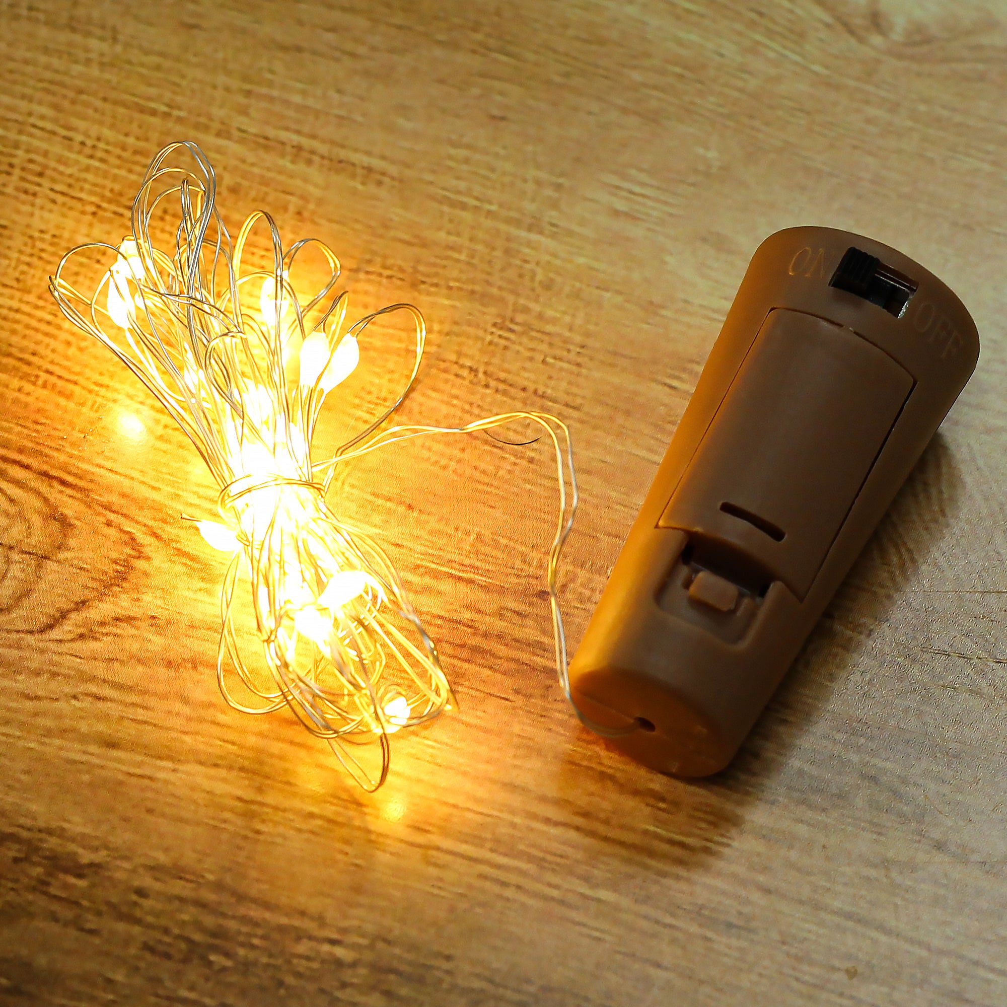 Decorative Fairy Light Bottle Cork with Battery Operated