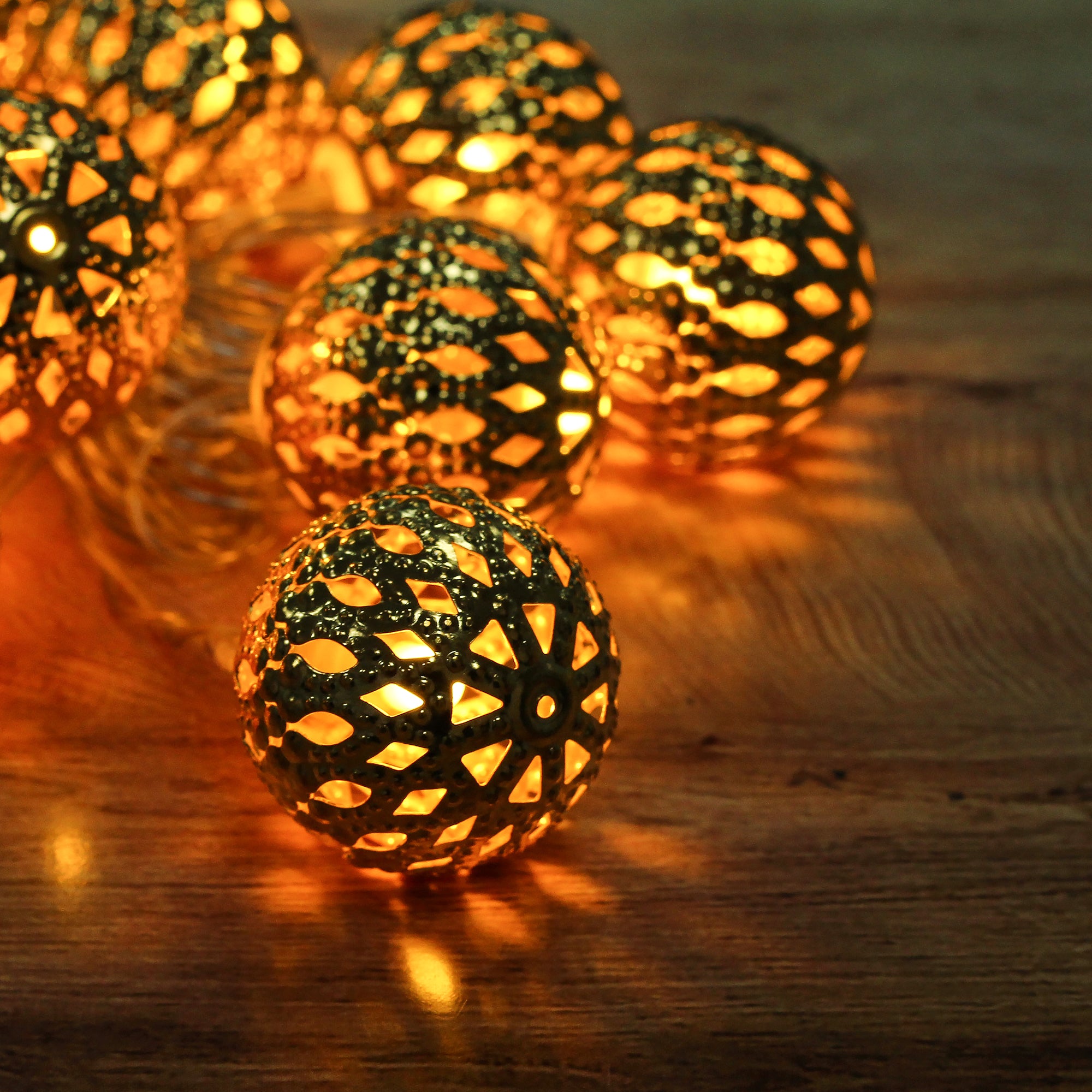 Decorative Crystal Ball Fairy Light 14Balls
