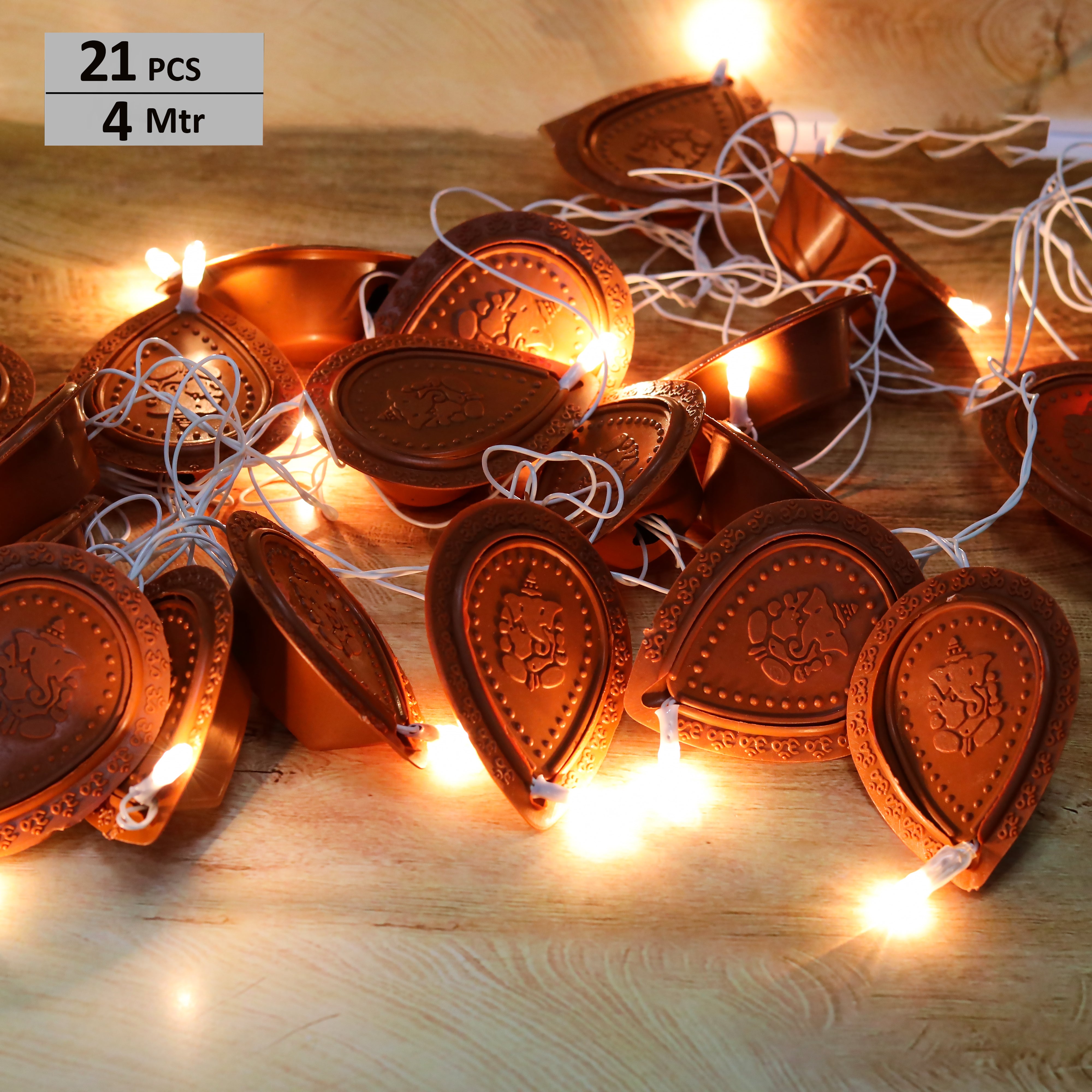 Decorative Diya Fairy Light 21pc