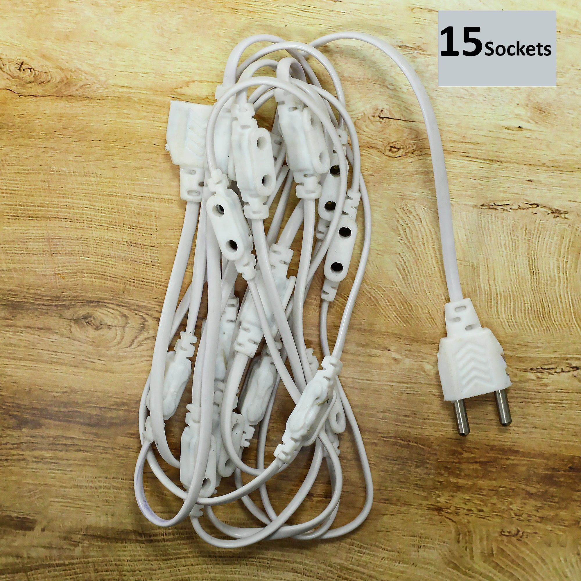 Light Wire Jointer White 15 Socket
