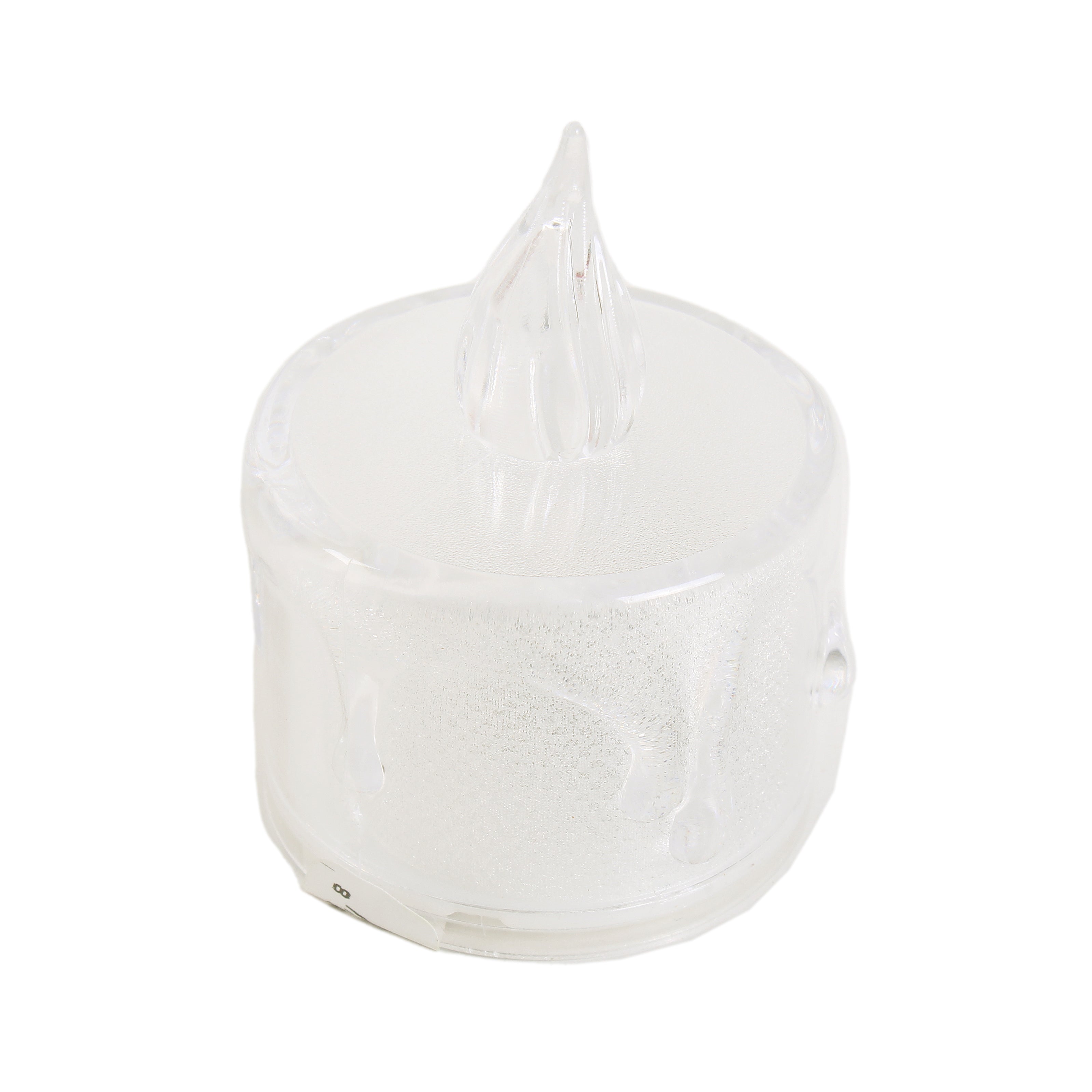 Battery Operated Smokeless Candle With Battery Wram Colour 2inch 1pc Box