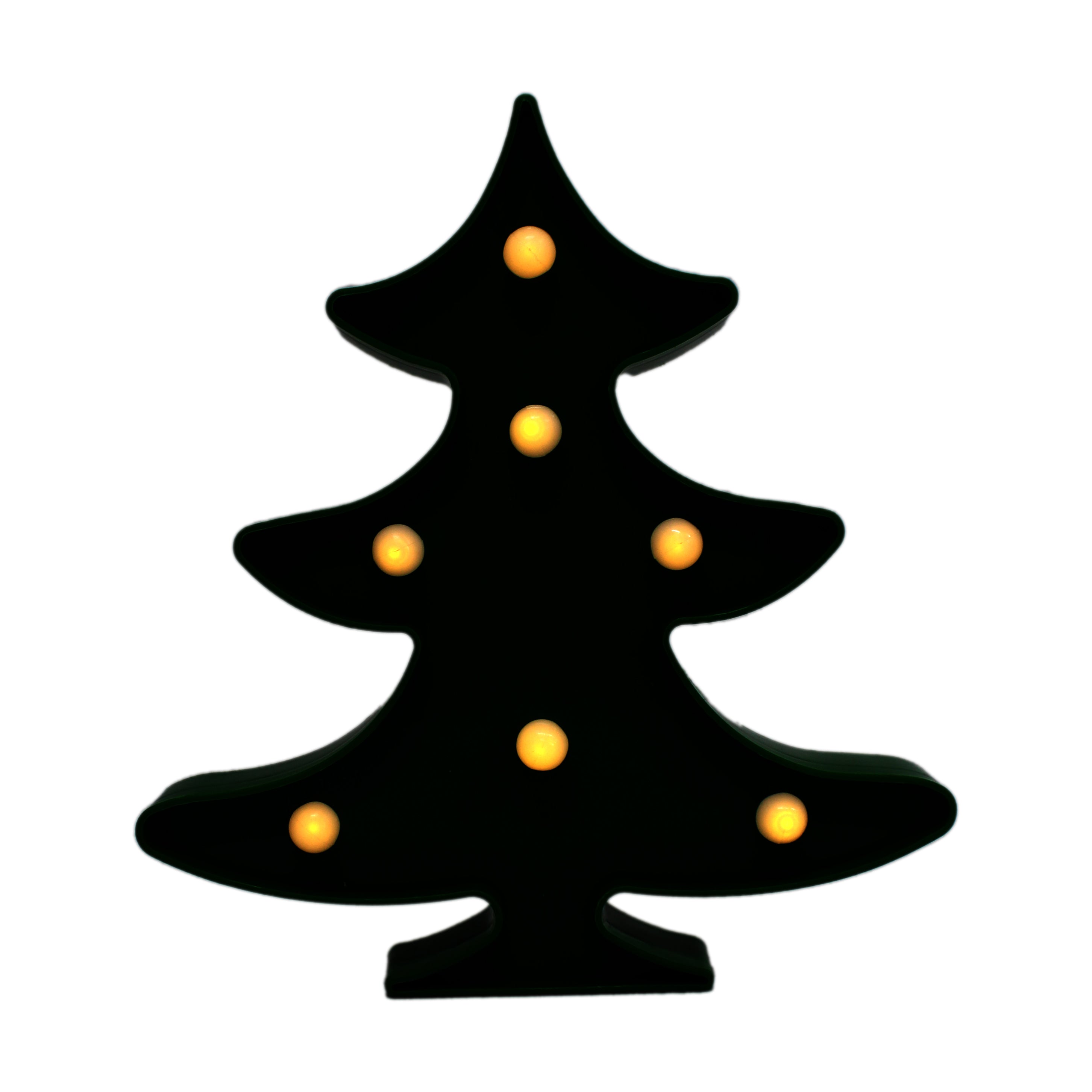 Christmas Goggles Glittered Tree Colours 120X140MM 1pc