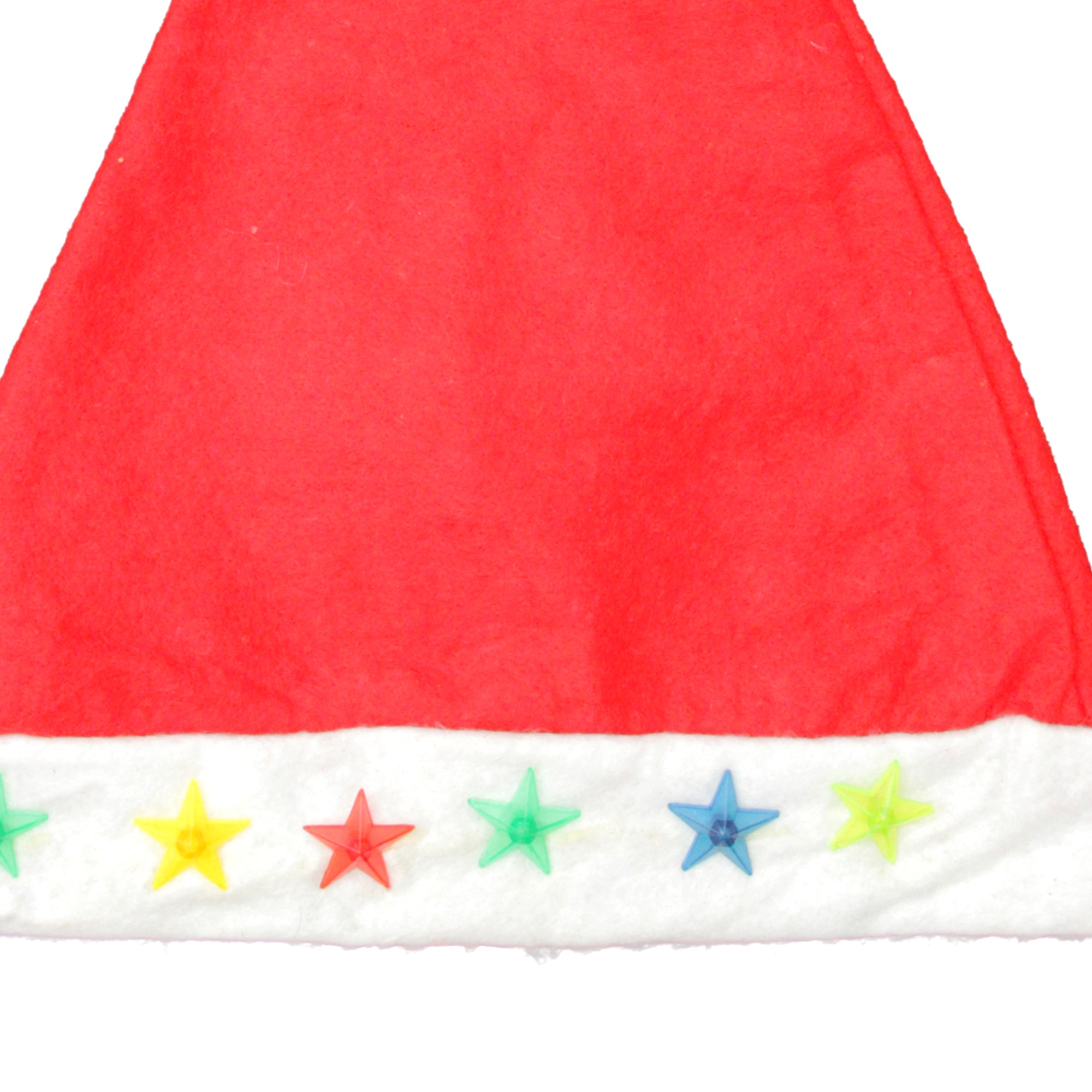X-Mas Cap with Stars - Red 390Mm X 160Mm X 2Mm 1Pc