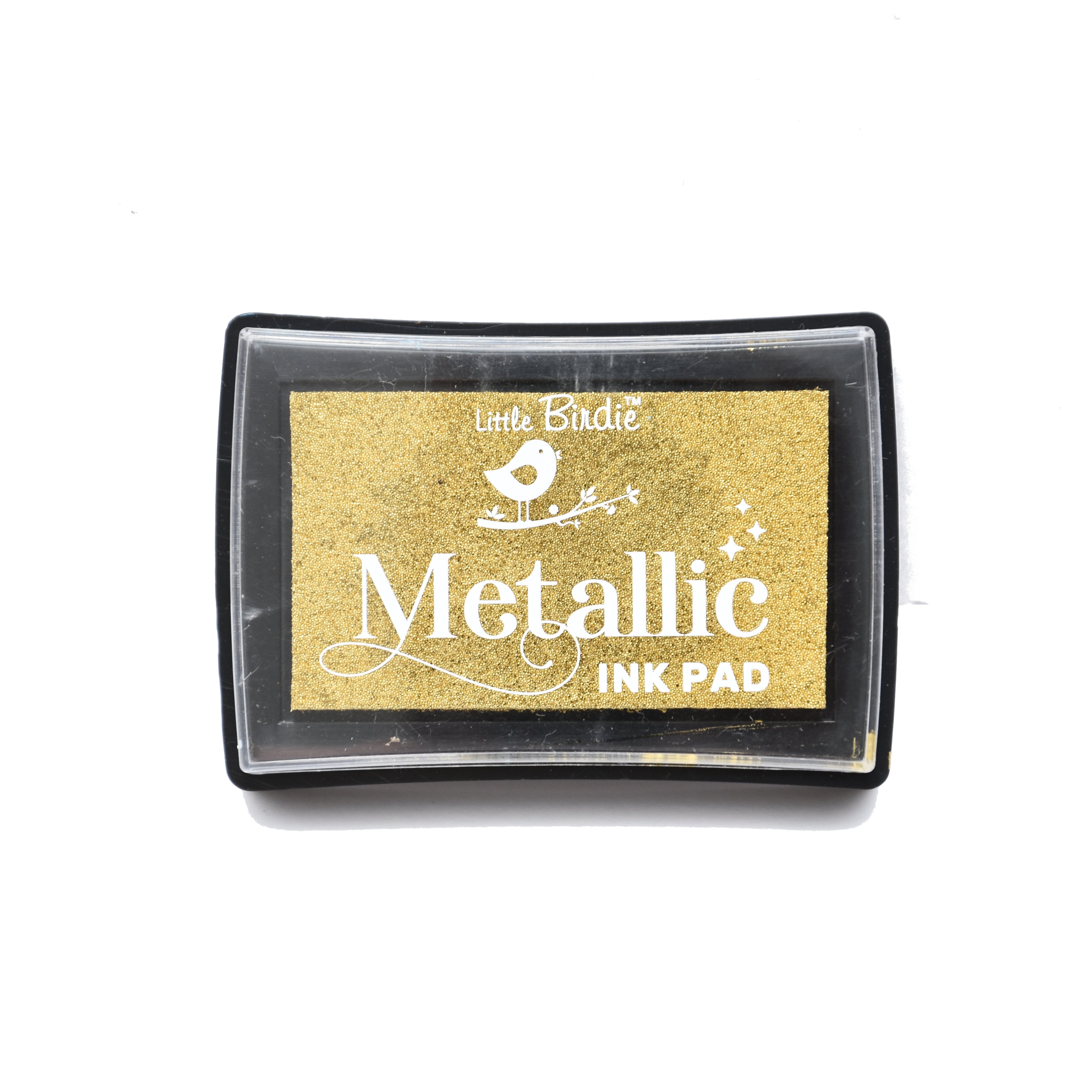 Metallic Ink Pad Retro Gold 1Pc Lb
