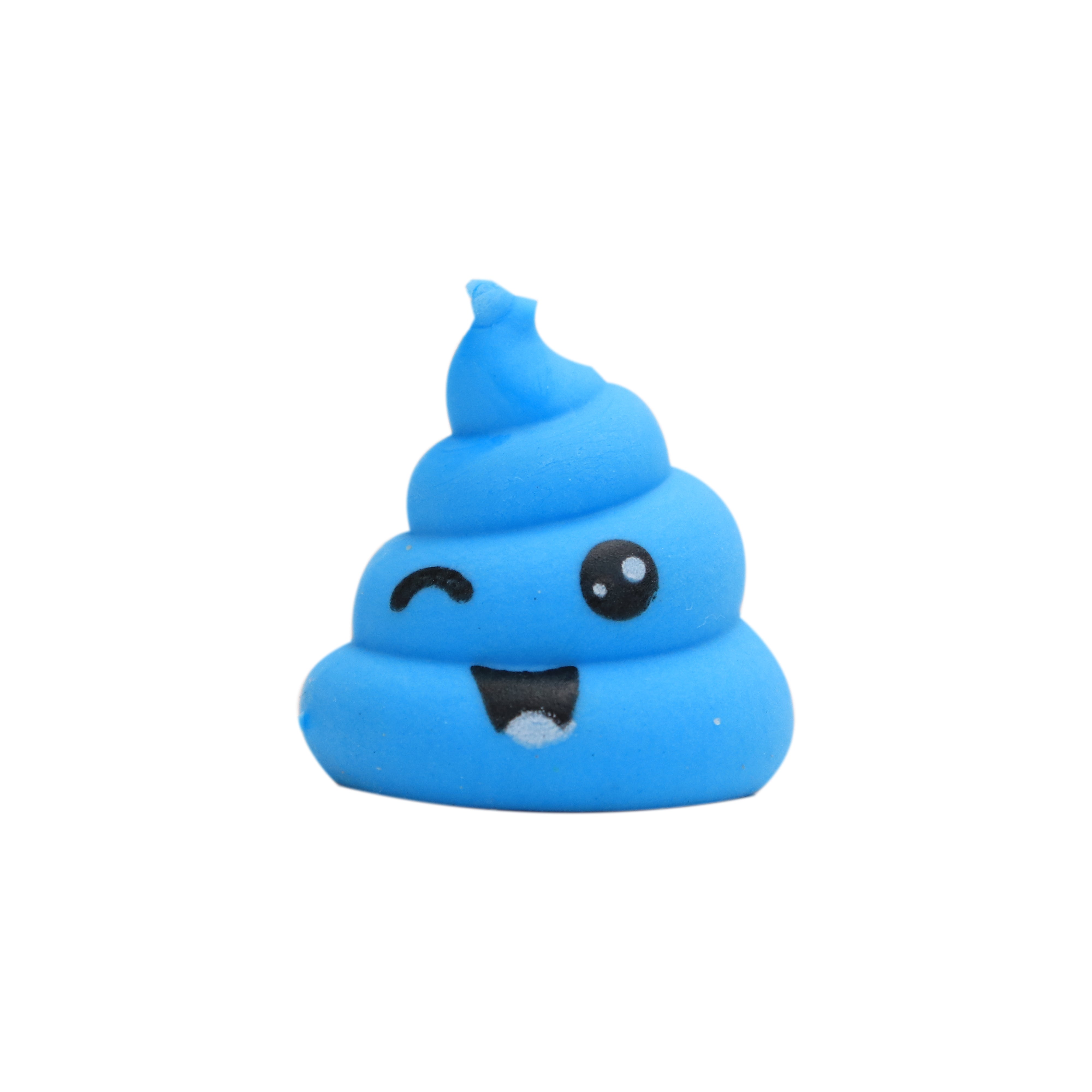 Eraser Poop Emoji 1Pc assorted colour Ib