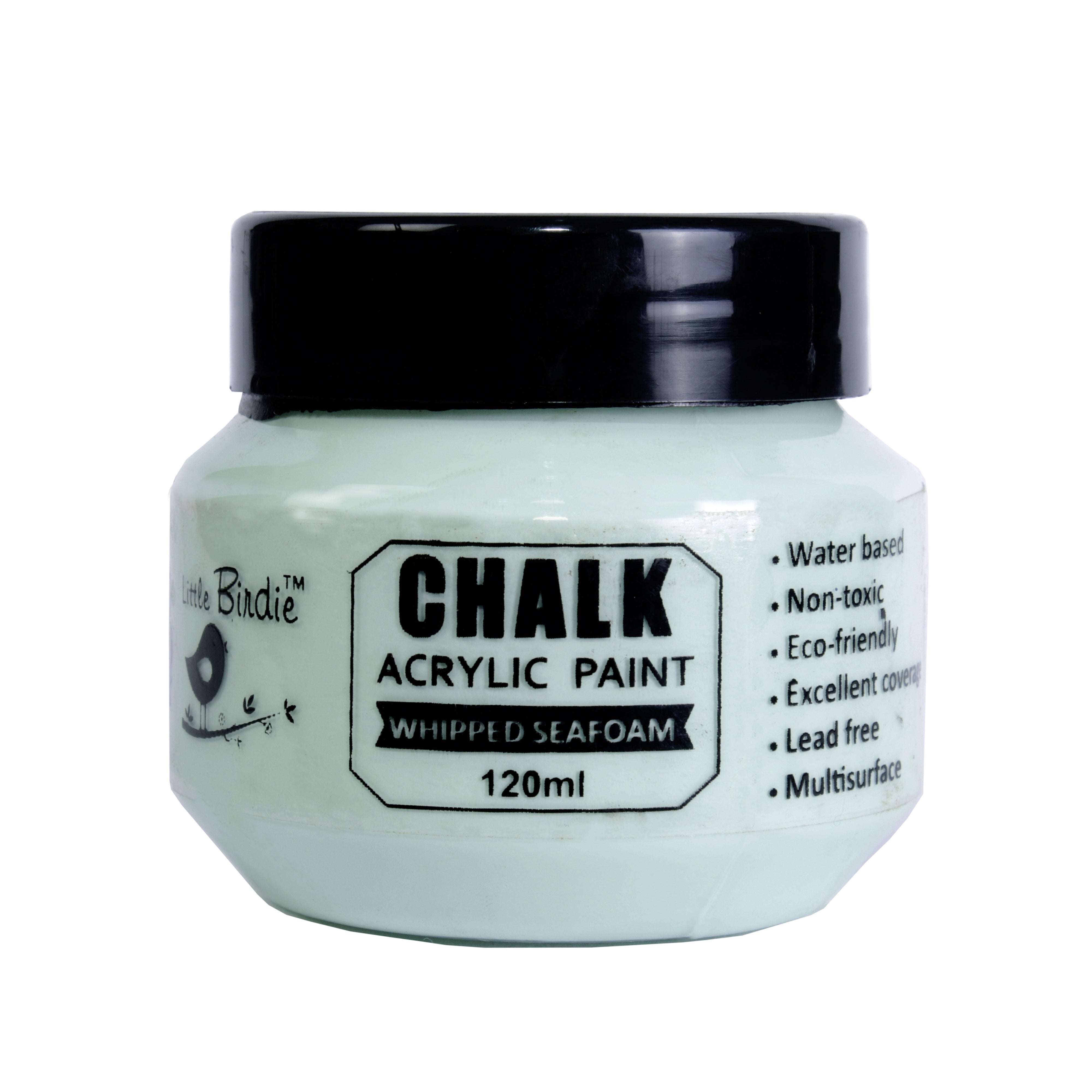 Home Decor Chalk Paint Whipped Seafoam 120ml Bottle