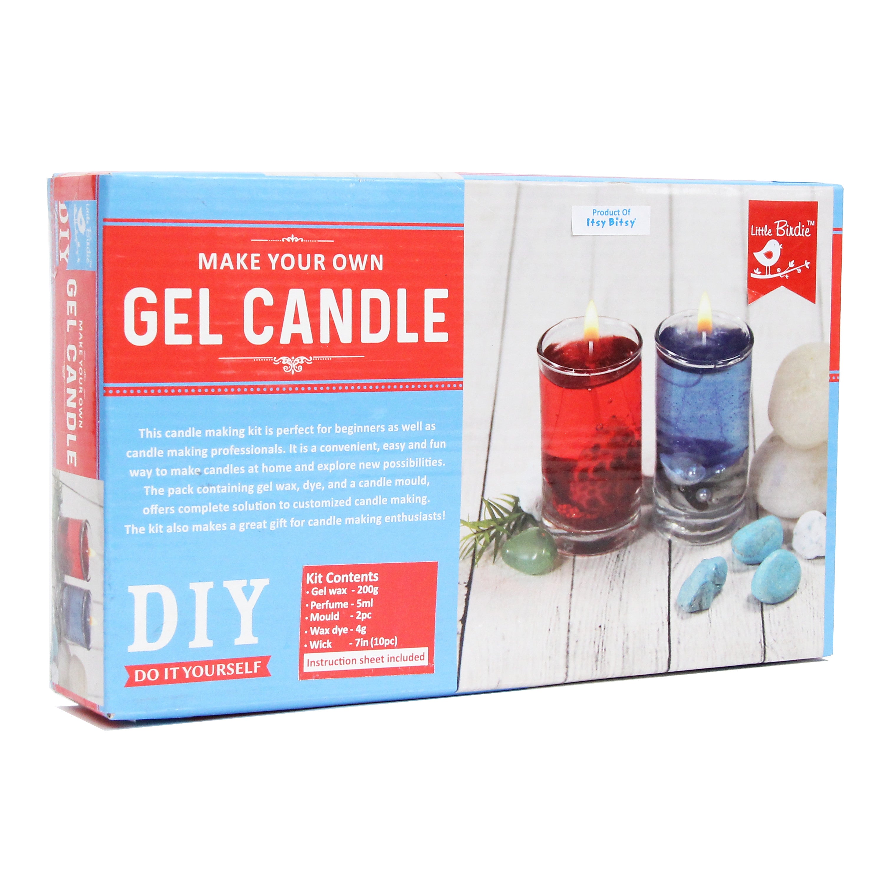 Make Your Own Gel Candle Kit Lb 1 Box