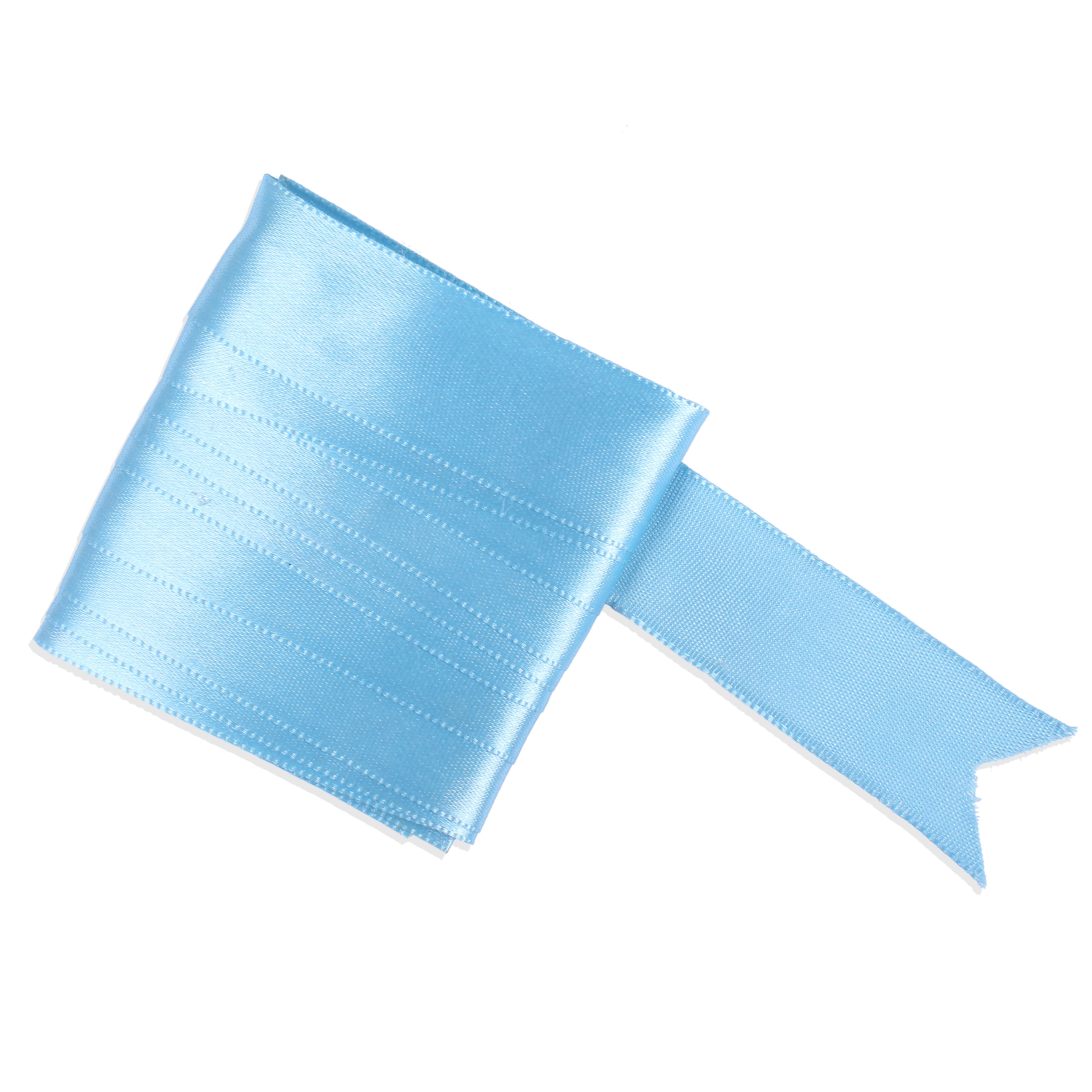 Gift Satin Ribbon 25Mm Aqua Shimmer 5Mtr Gol
