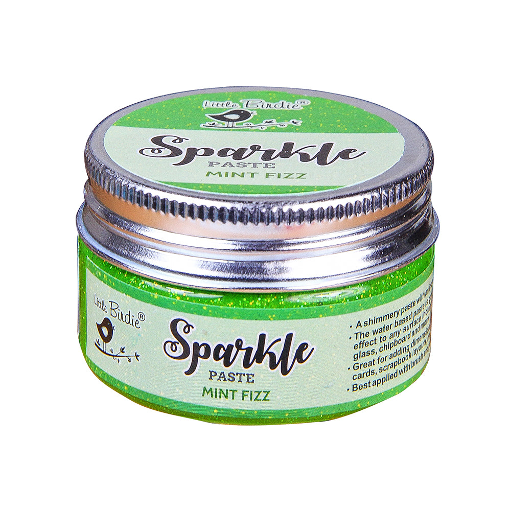 Little Birdie Sparkle Paste 50Gm -  Mint Fizz