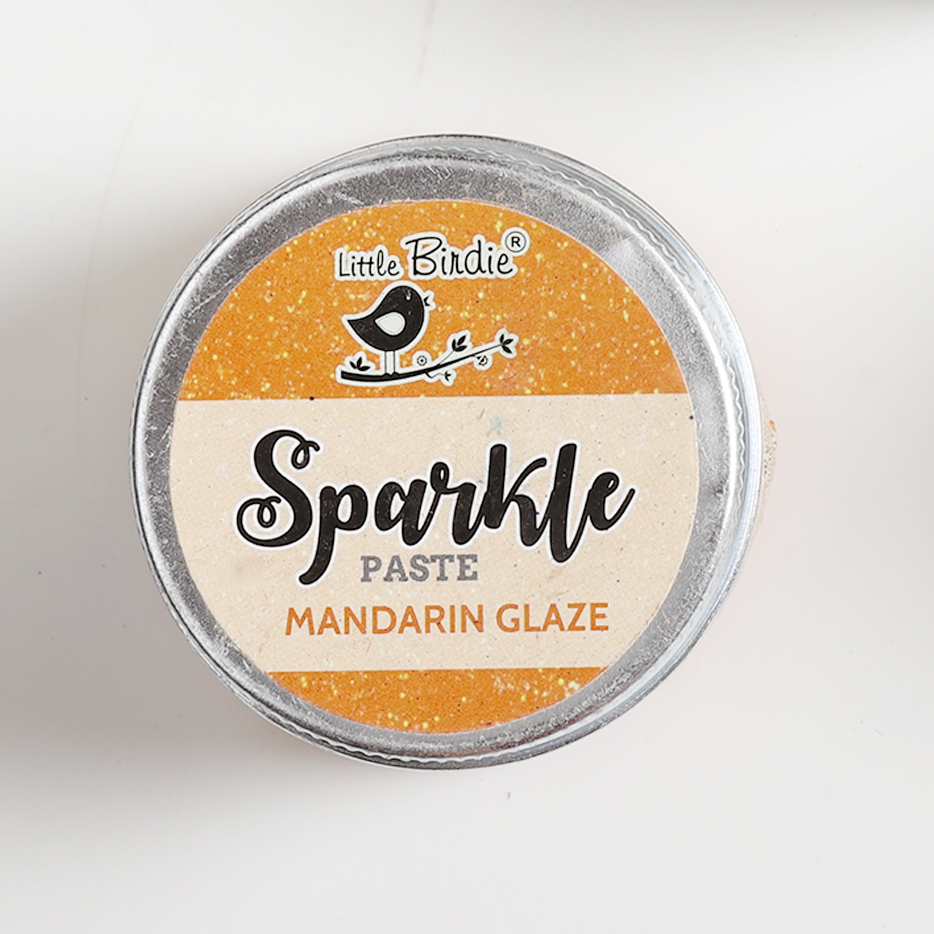 Little Birdie Sparkle Paste 50Gm -  Mandarin Glaze