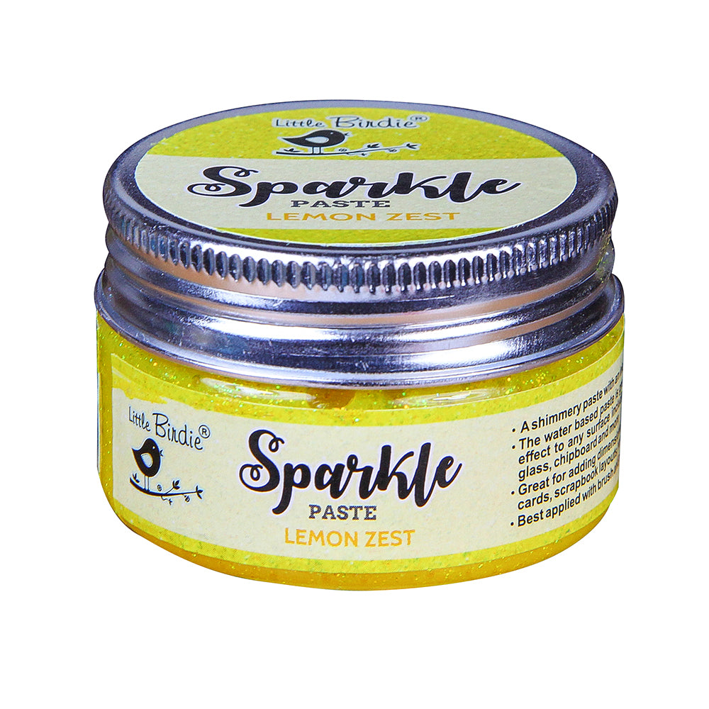 Little Birdie Sparkle Paste 50Gm -  Lemon Zest