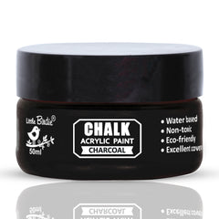 Home Decor Chalk Paint Charcoal 50ml Bottle