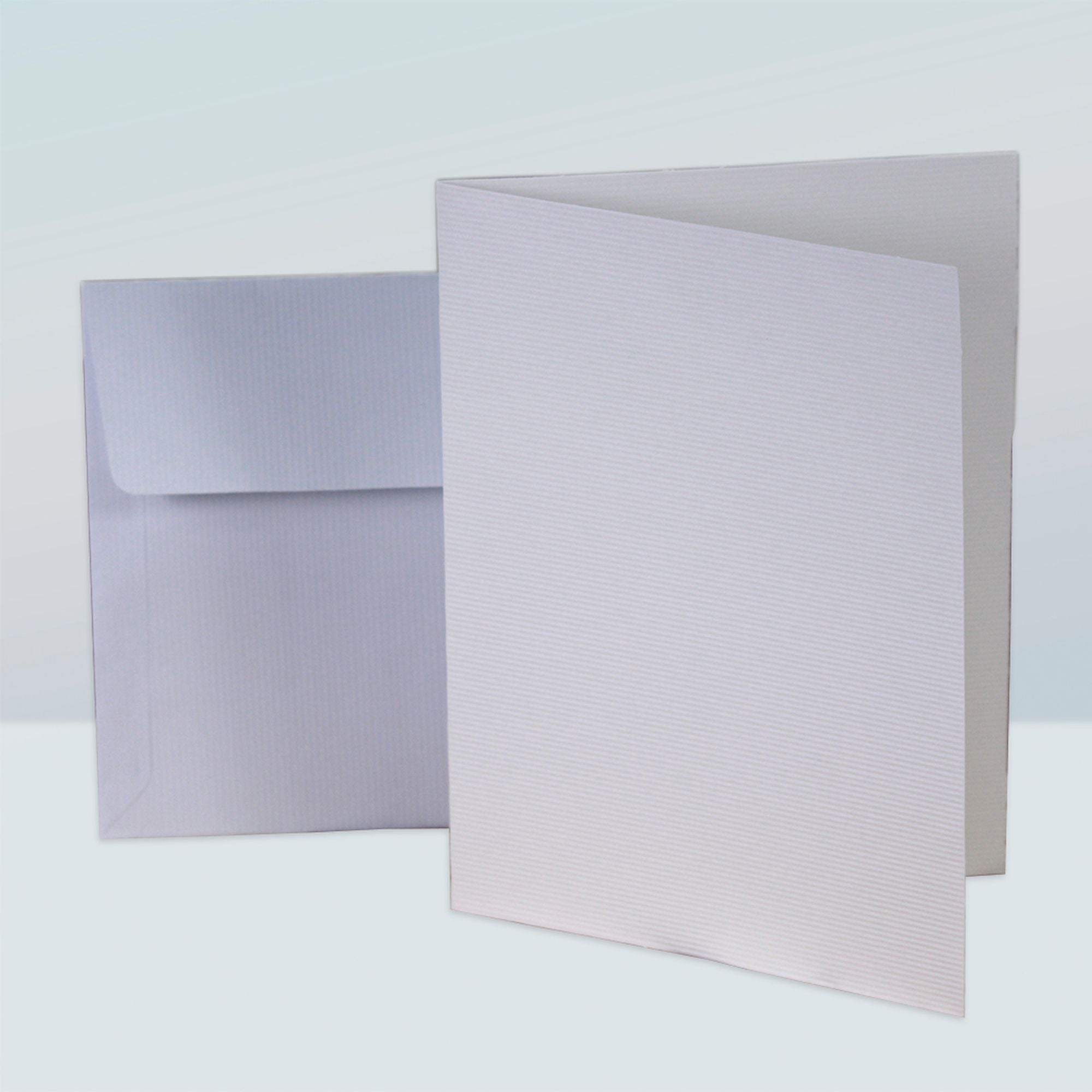 Premium Card & Envelope Linen Swedia White 4Inch X6Inch  1Pc Lb