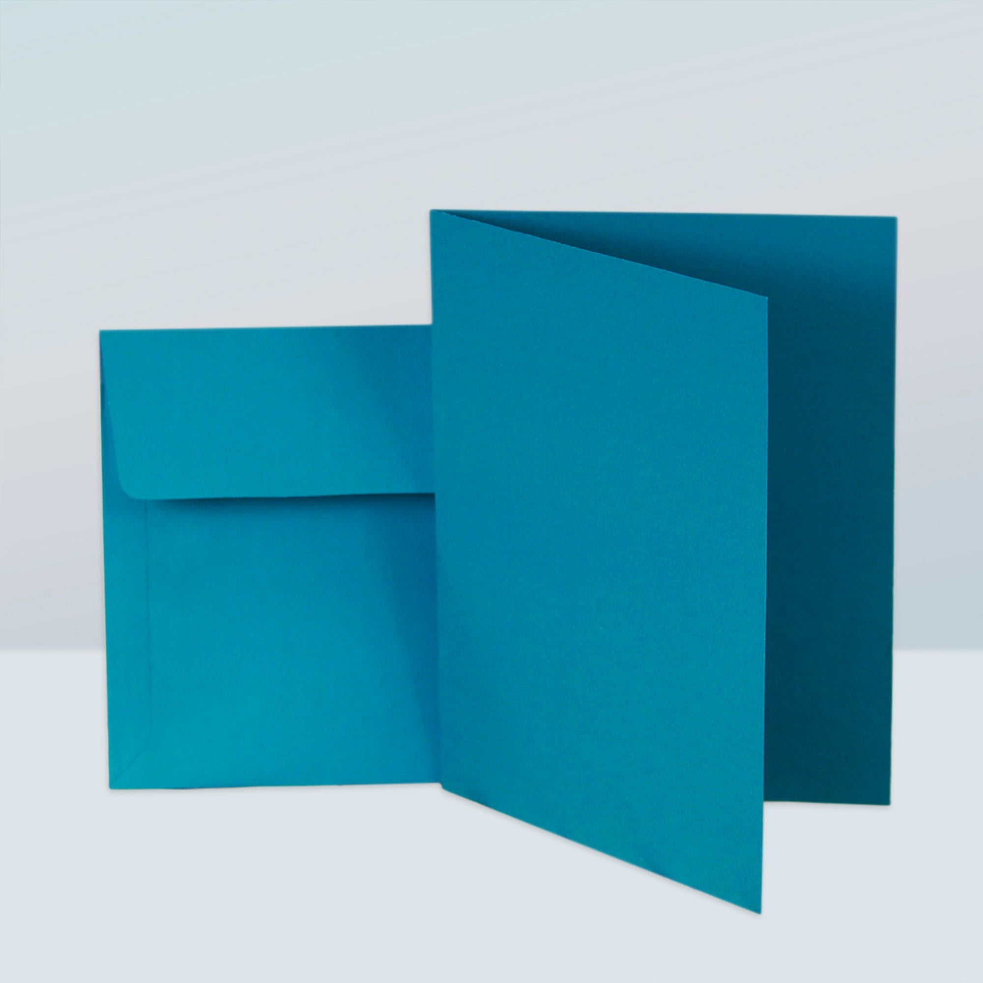 Premium Card & Envelope Turquoise 4Inch X6Inch  1Pc Lb