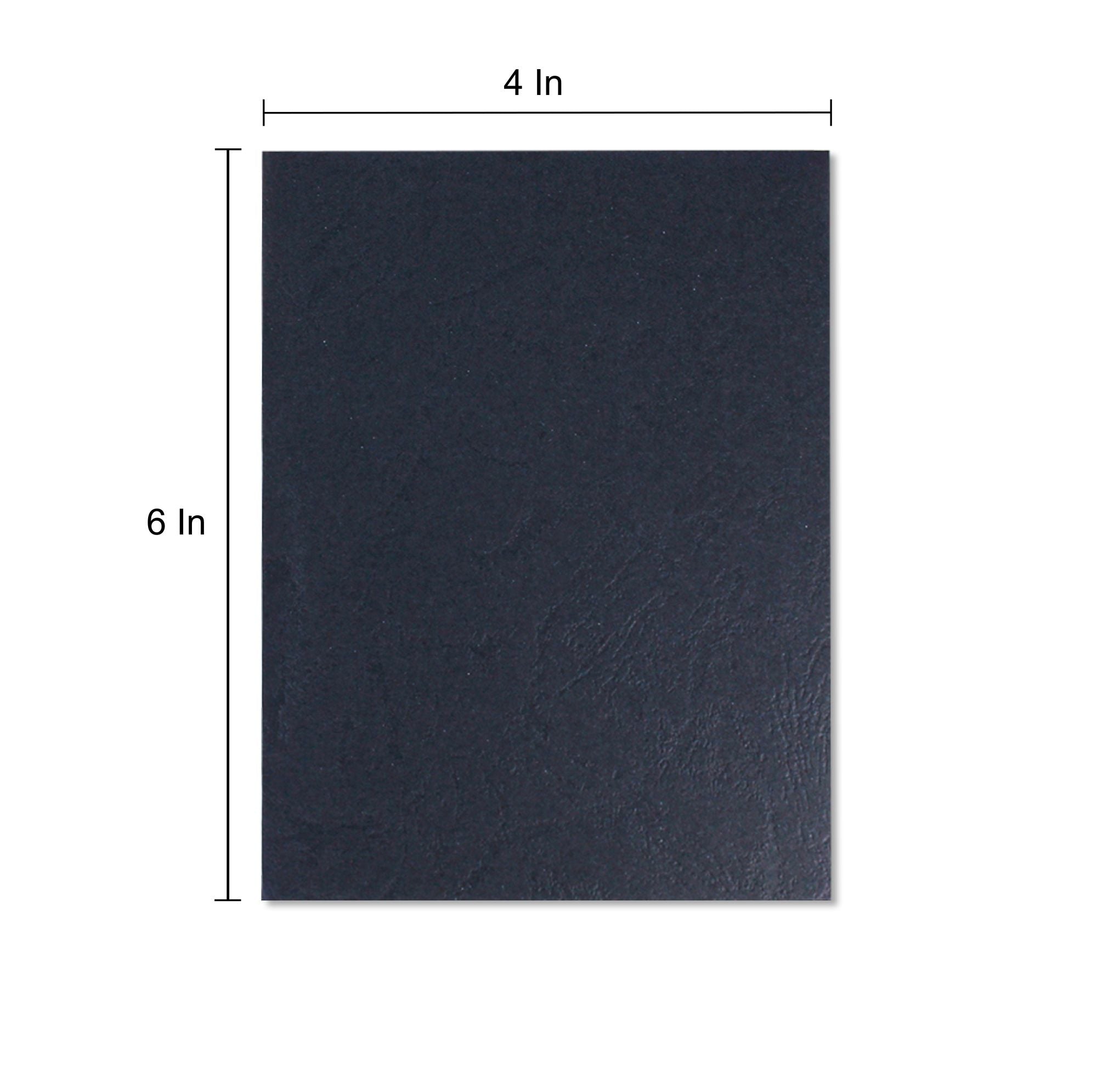 Premium Card & Envelope Black 4Inch X6Inch  1Pc Lb