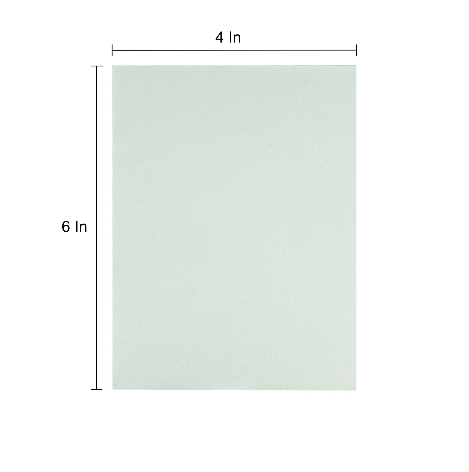 Premium Card & Envelope Texture Paper Green 4Inch X6Inch  1Pc Lb