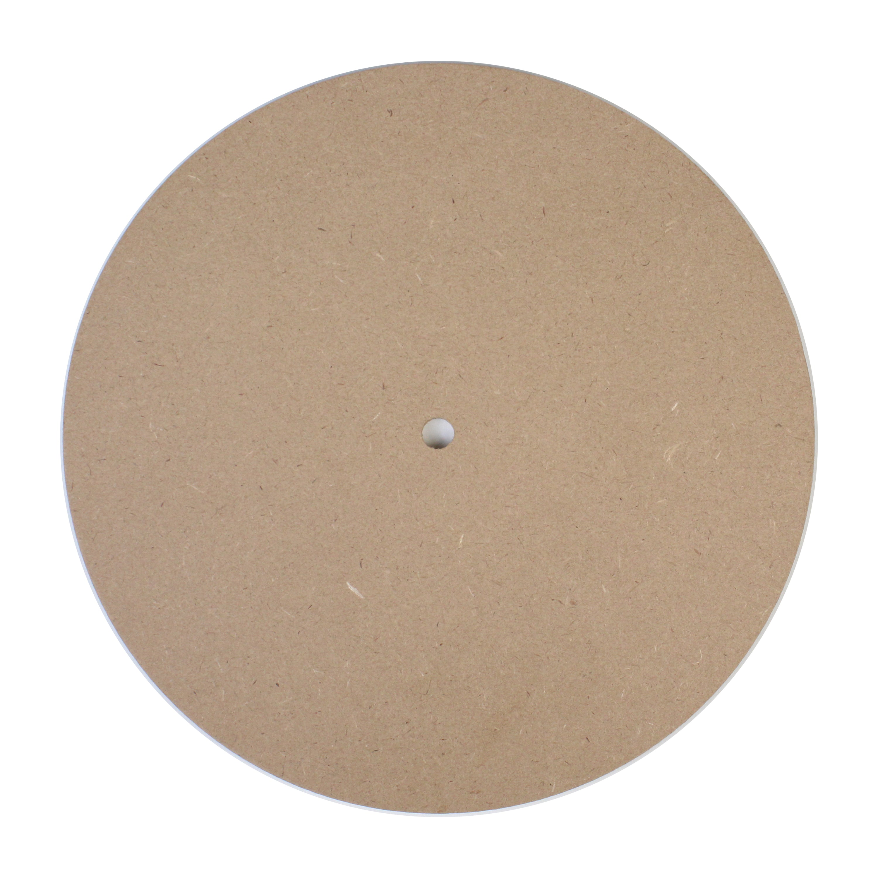 Mdf Clock Face 10Inch Dia 1.9Mm Thick 1Pc Lb