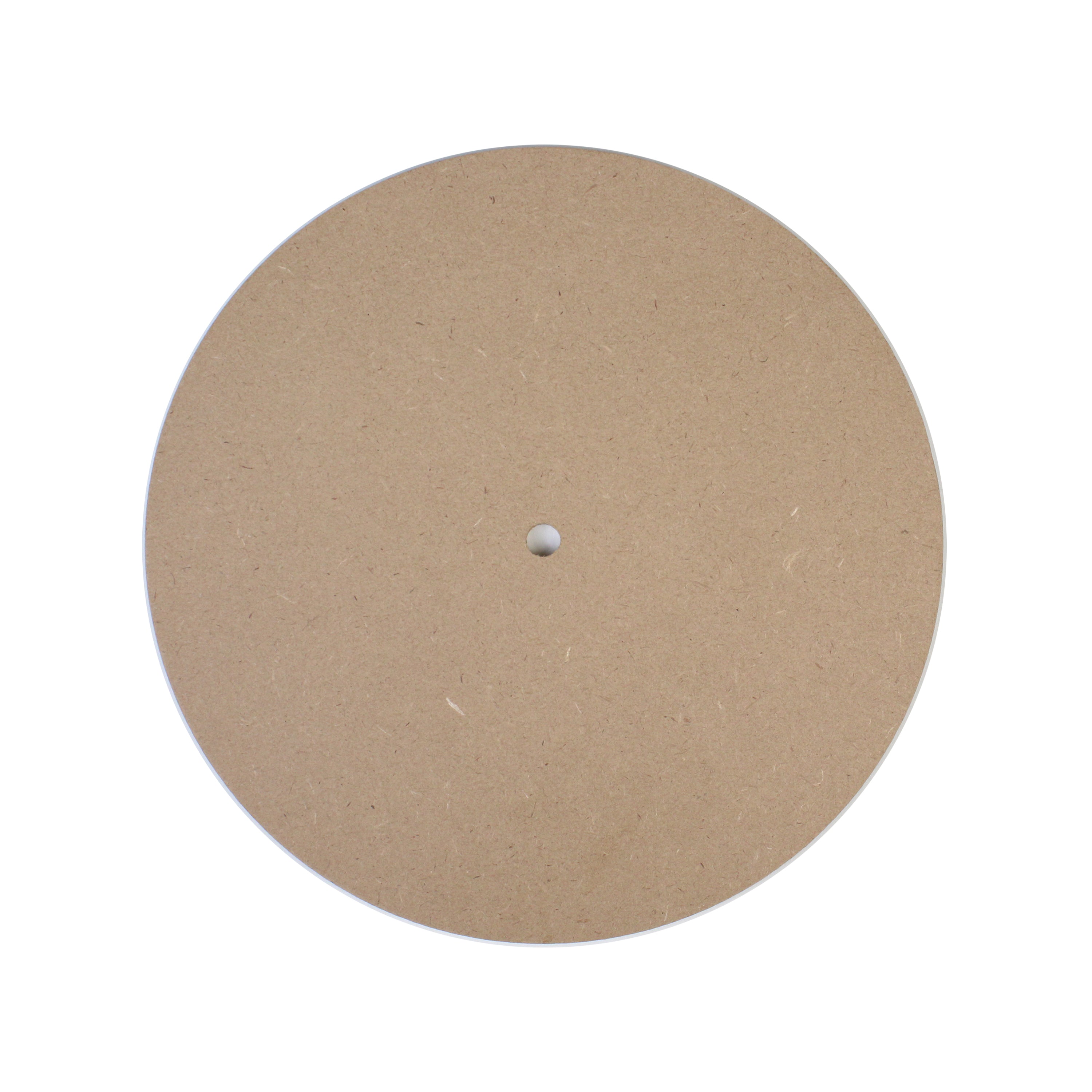 Mdf Clock Face 12Inch Dia 5.5Mm Thick 1Pc Lb