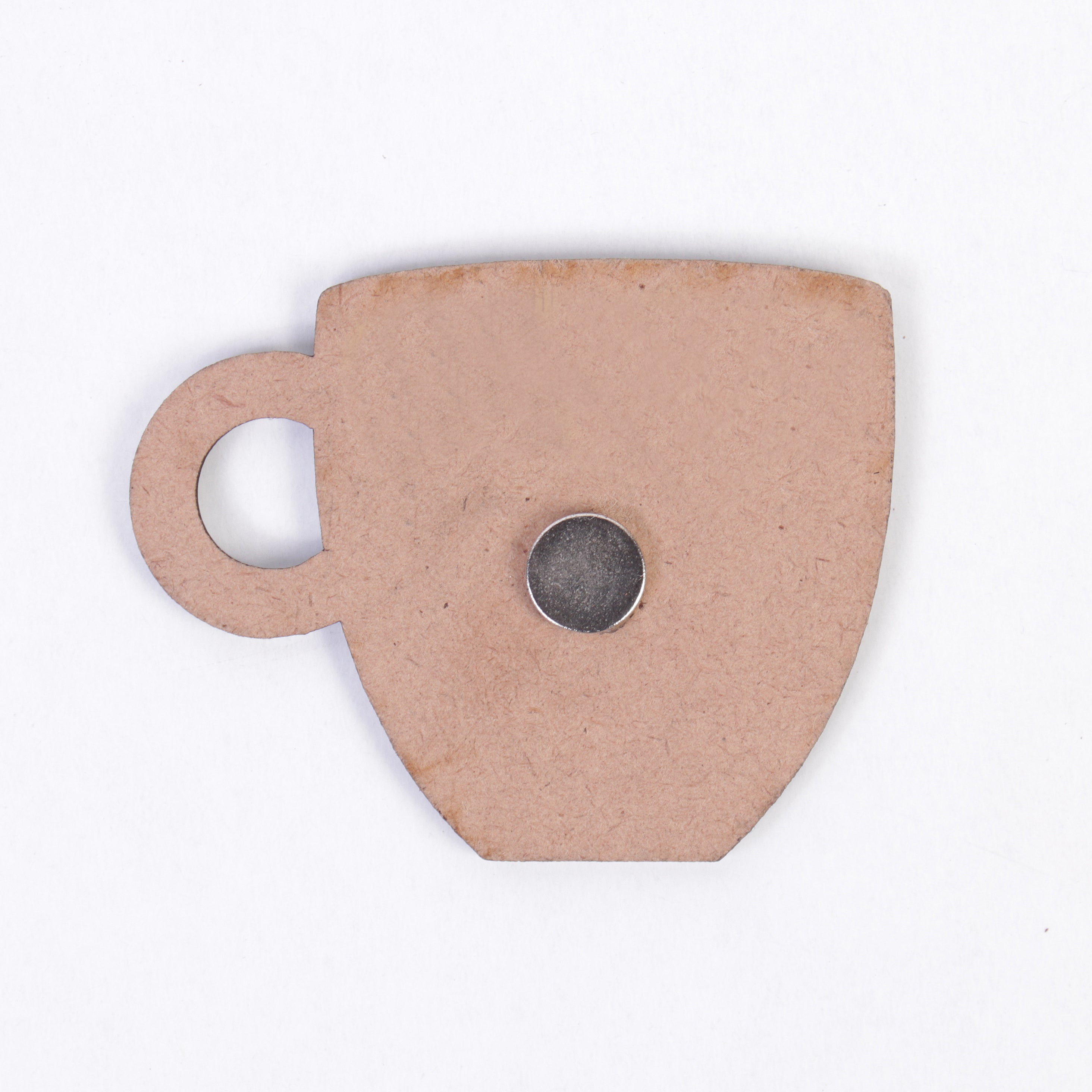 Mdf Magnet Cup With 2.5 X 2Inch 2Mm Thick 1Pc Sw Lb