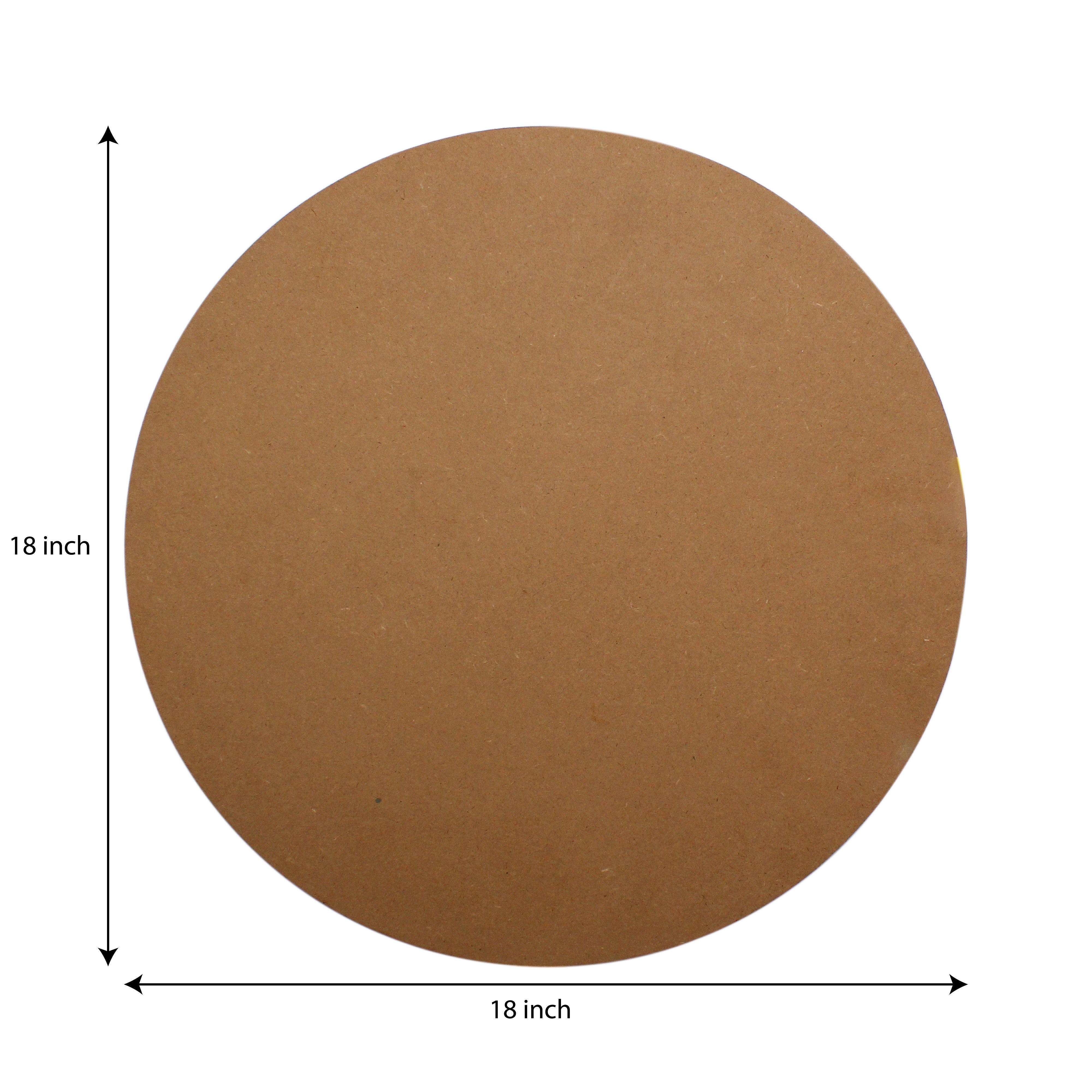 Mdf Blank Round Dia 18Inch 5Mm Thick 1Pc Lb