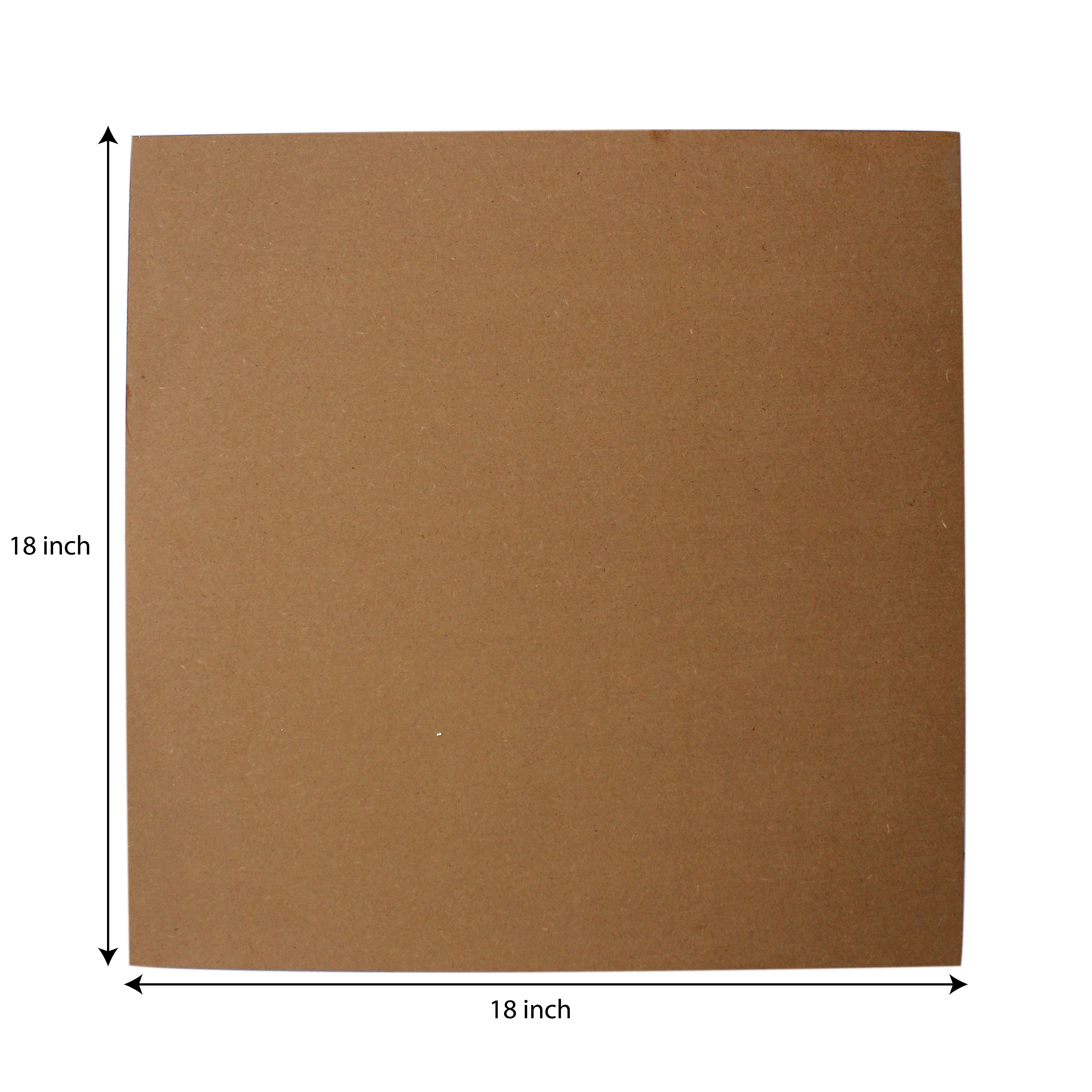 Mdf Blank Squre 18 X 18Inch 5Mm Thick 1Pc Lb