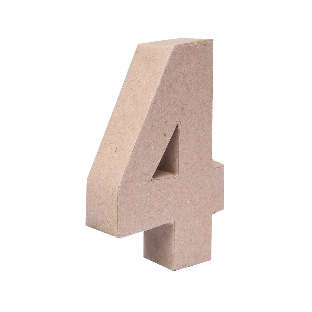 Paper Mache Number 7 Approx 5.7 X 7.7 X 1.14Inch 1Pc Lb – Itsy Bitsy